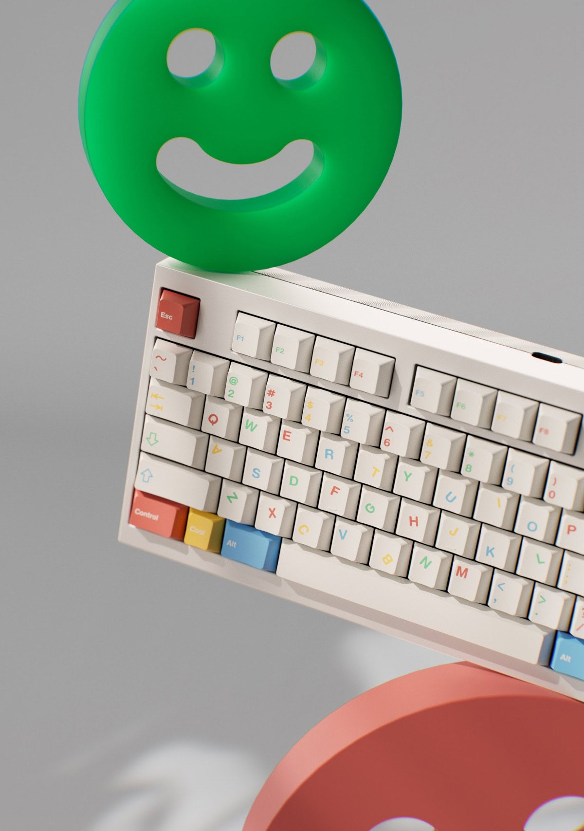 PBTFans Cool Kids - Dye-Sub PBT Keycap Set - MonacoKeys