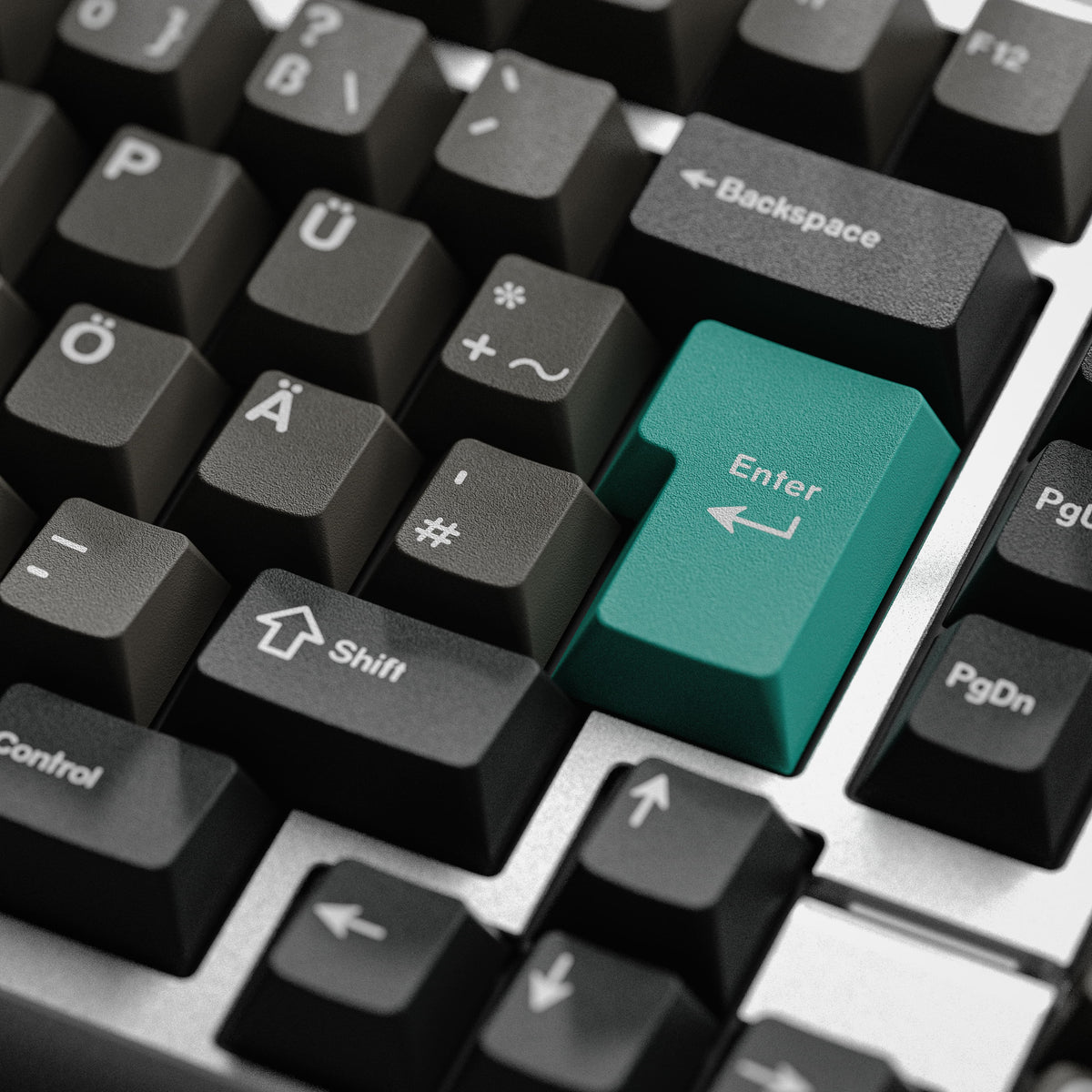 KKB Dolch – Dark Classic ABS Double-Shot Keycap Set - MonacoKeys