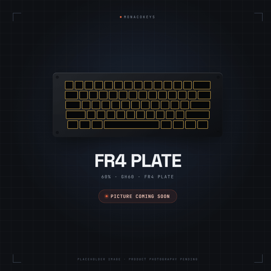 MK60MX & GH60 Plates