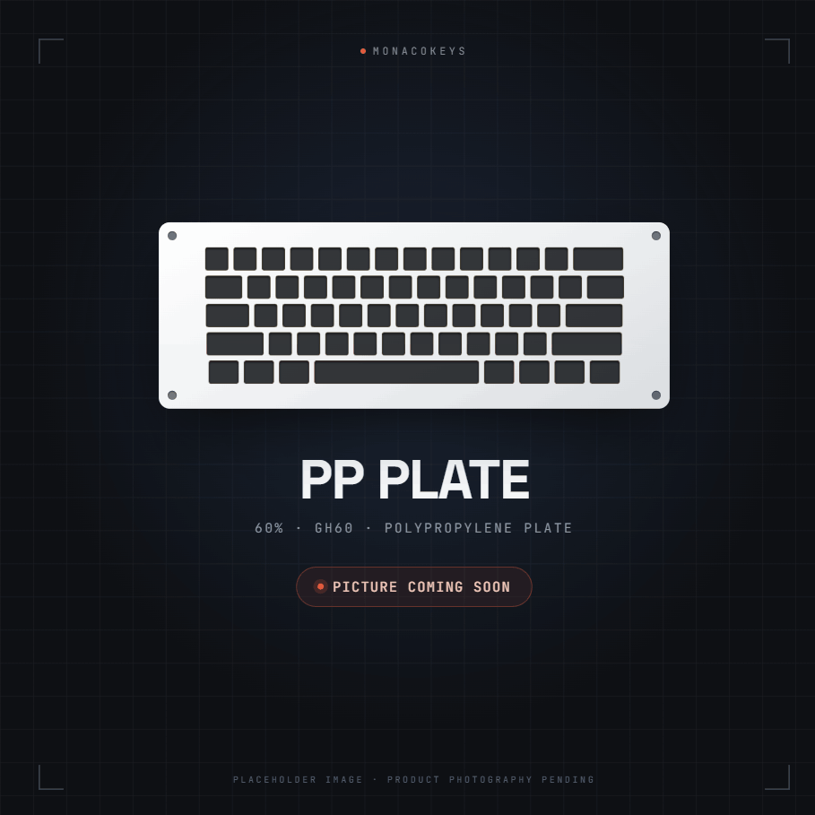 MK60MX & GH60 Plates