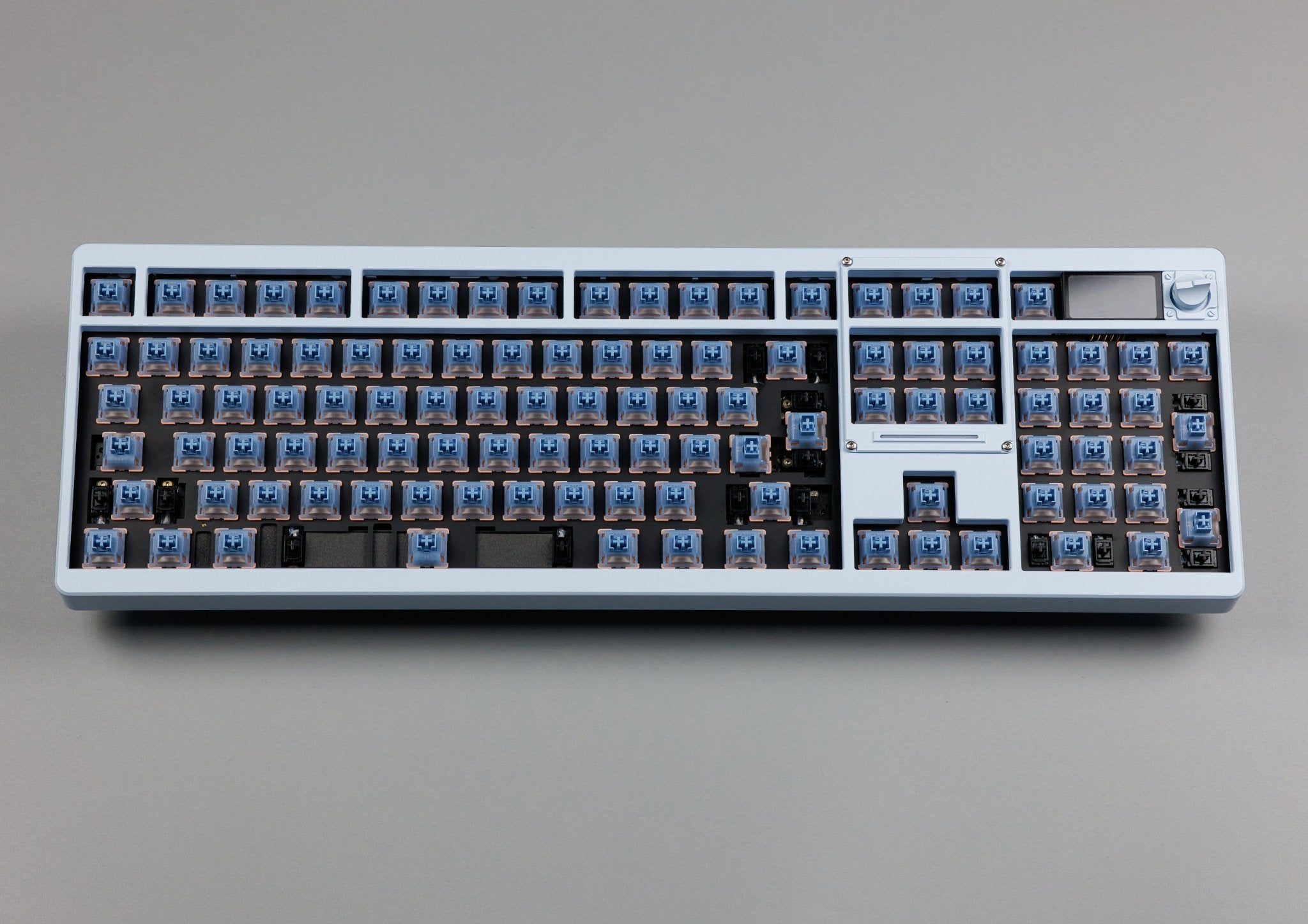Chilkey ND104 - 100% Aluminium ISO+ANSI Tastatur - MonacoKeys