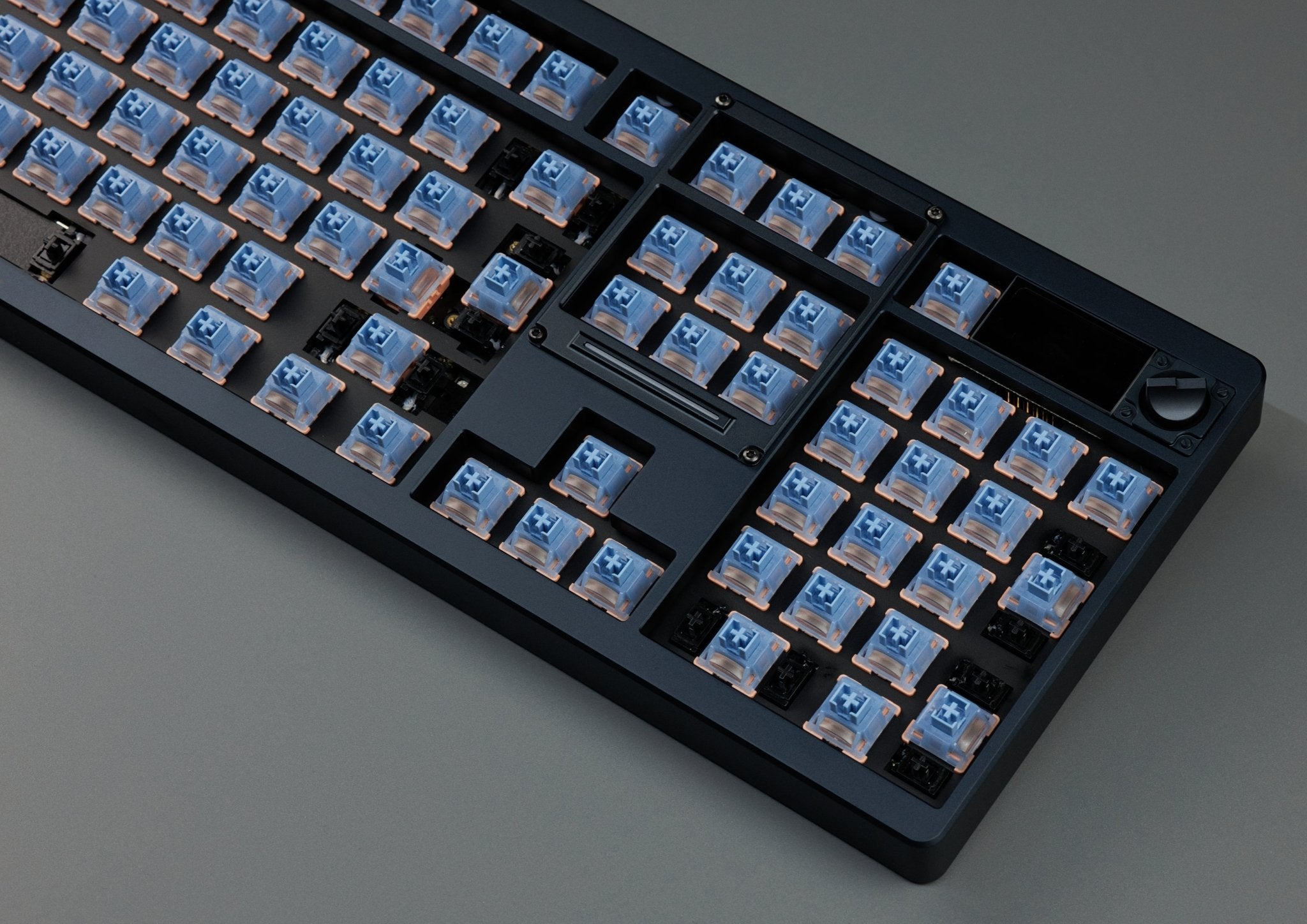 Chilkey ND104 - 100% Aluminium ISO+ANSI Tastatur - MonacoKeys