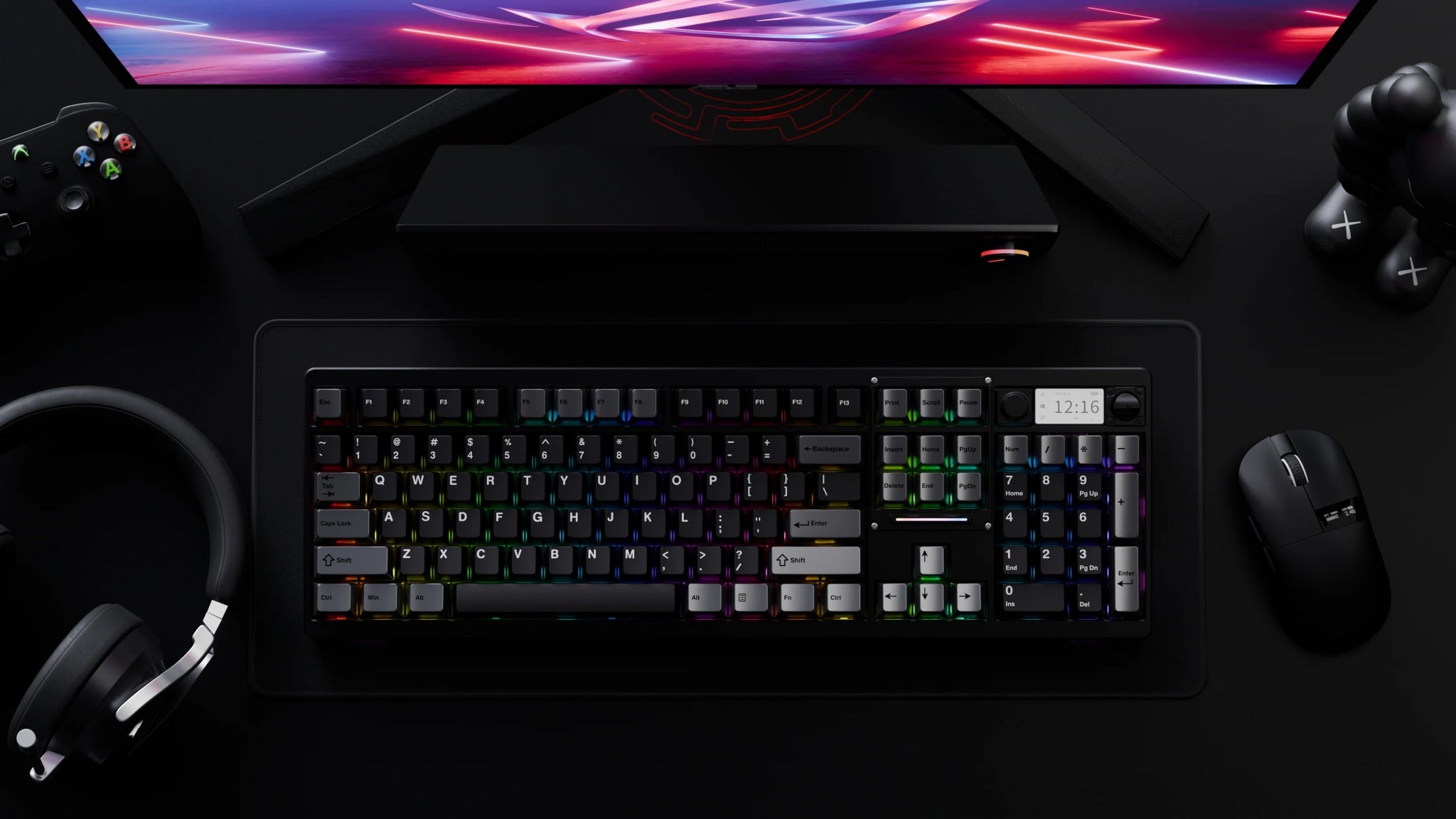 Chilkey ND104 - 100% Aluminium ISO+ANSI Tastatur - MonacoKeys