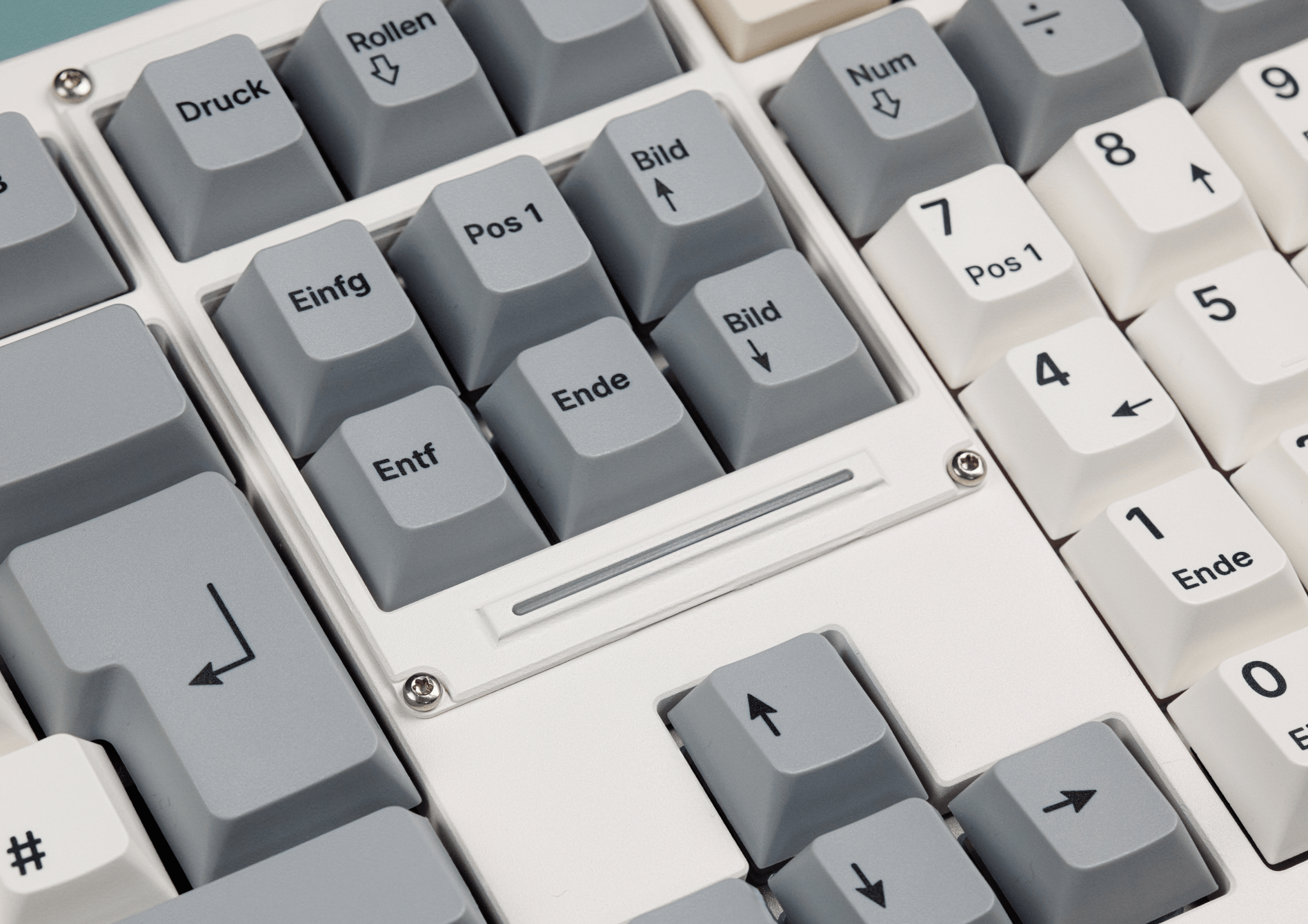Chilkey ND104 - 100% Aluminium ISO+ANSI Tastatur - MonacoKeys