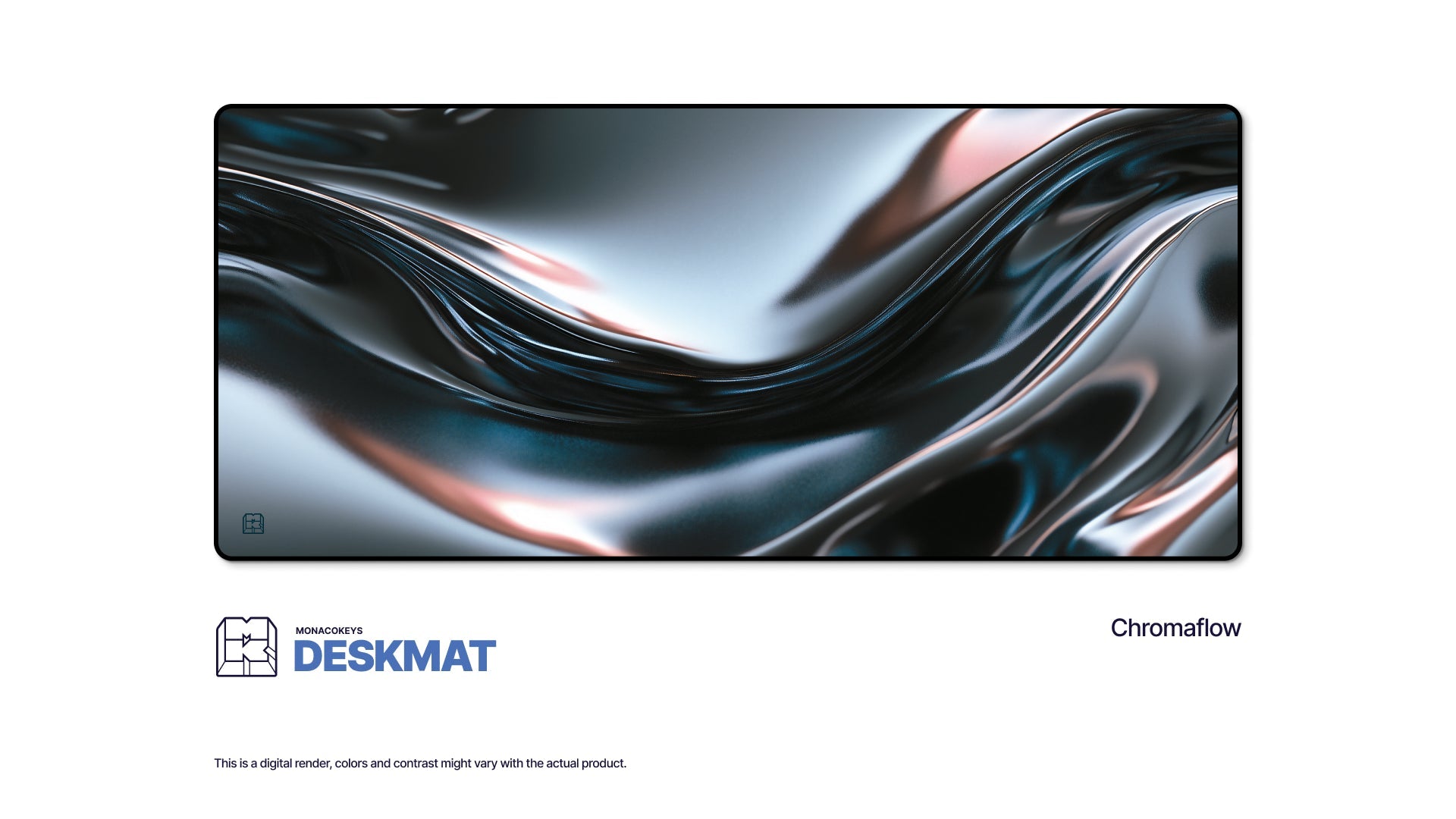 Chromaflow Mauspad Deskmat - MonacoKeys