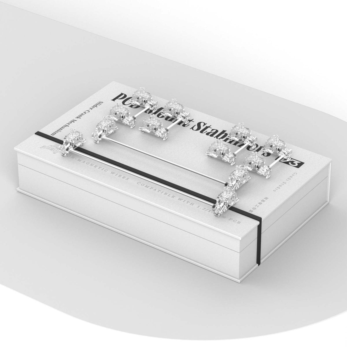 Render der ConSi Studio V3 Stabilizer auf ihrer Verpackung
