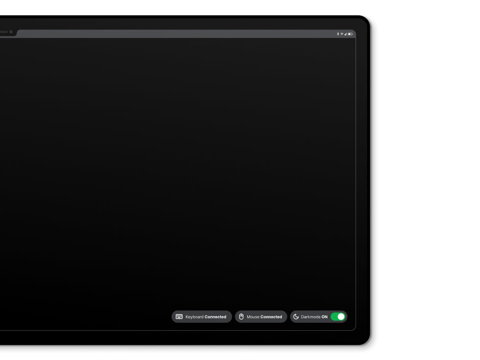 Device Darkmode Mauspad Deskmat - MonacoKeys