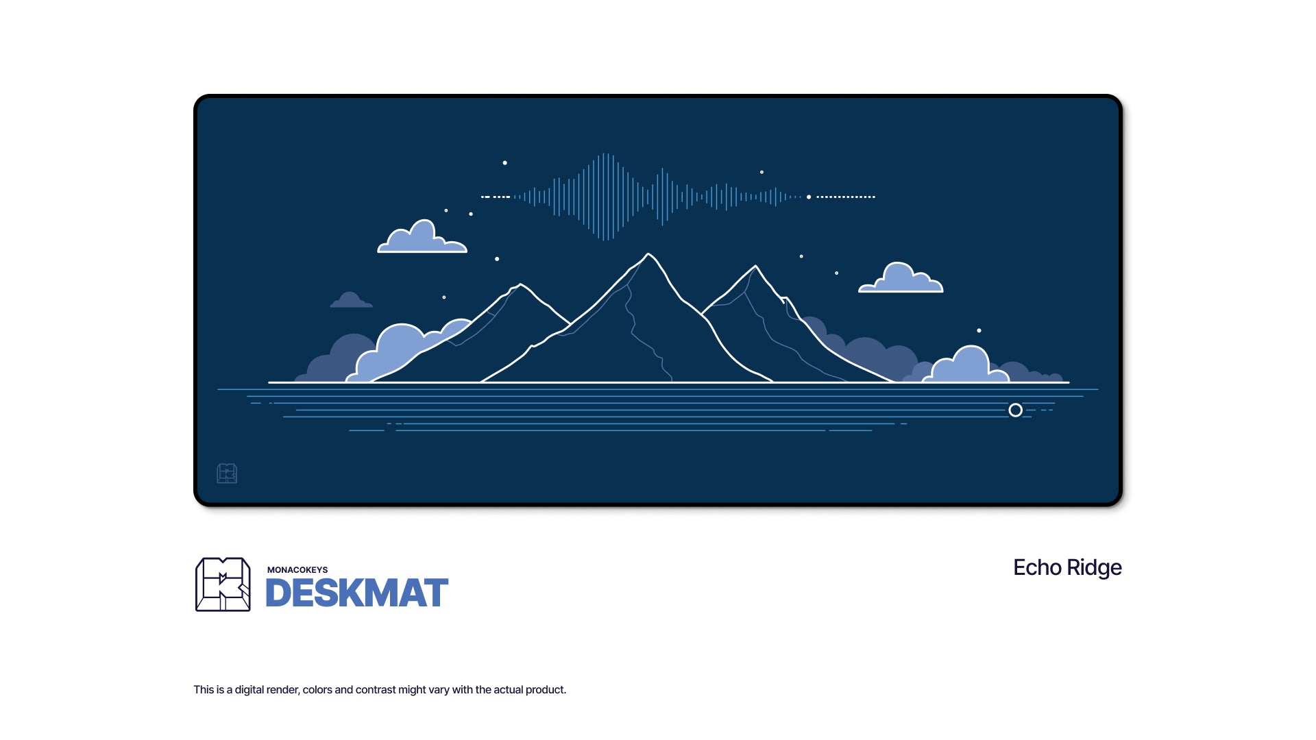 Echo Ridge Mauspad Deskmat - MonacoKeys
