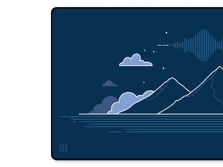 Echo Ridge Mauspad Deskmat - MonacoKeys