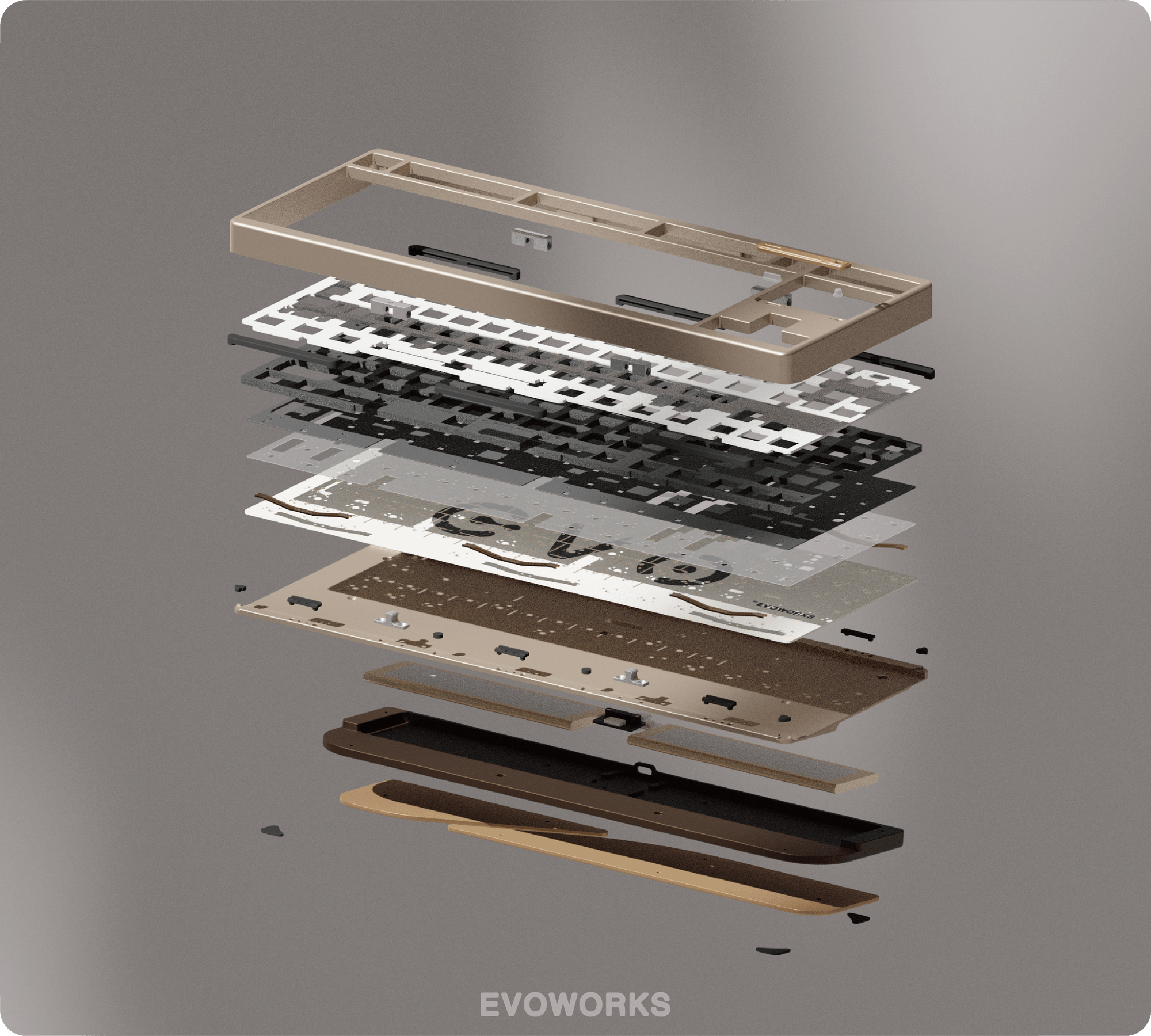 Evo80 - 80% TKL Fully-Built ISO ANSI Mechanical Keyboard - MonacoKeys