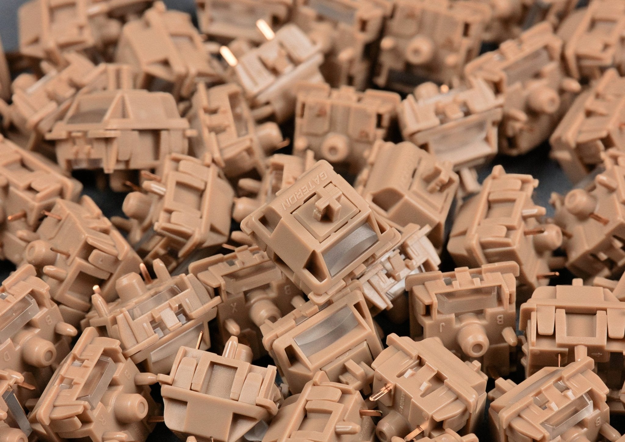 Gateron Chocolate Smoothie Tactile Switches (10 Stück) - MonacoKeys