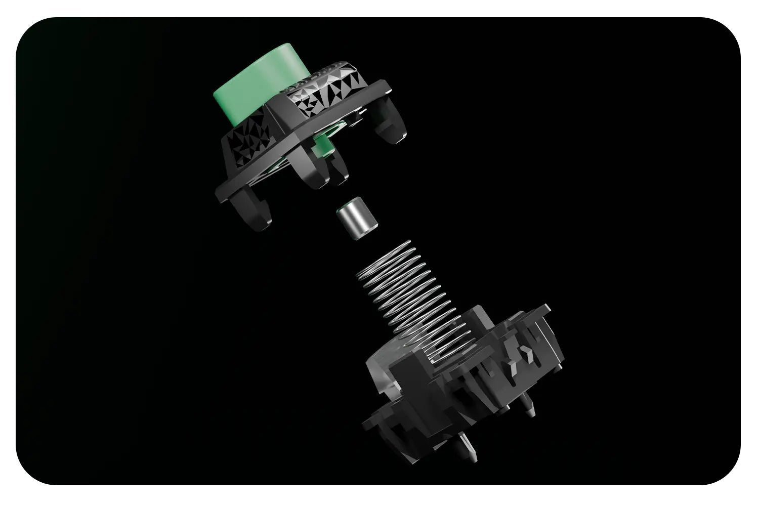Gateron Jade Delta Light Linear Hall Effect Switches (10 Stück) - MonacoKeys