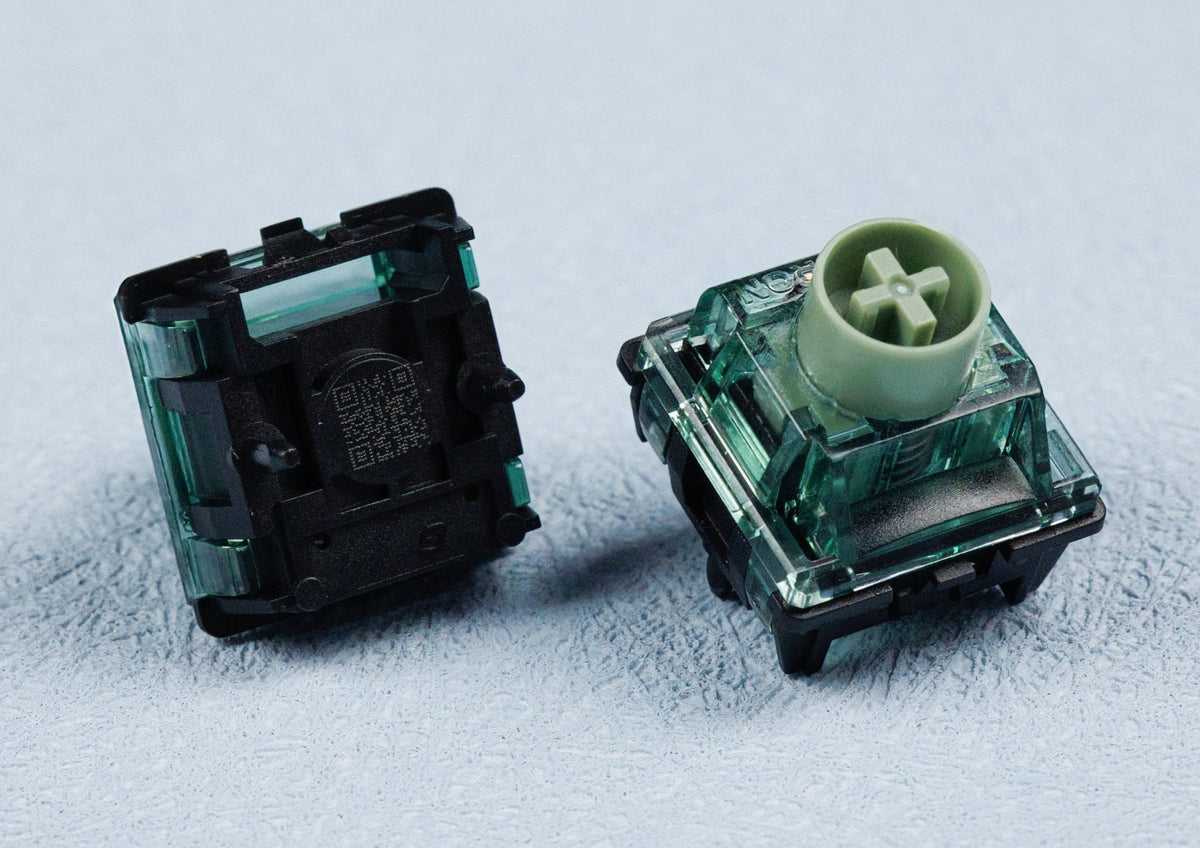 Gateron Jade Emerald Tactile Hall Effect Switches (10 Stück) - MonacoKeys