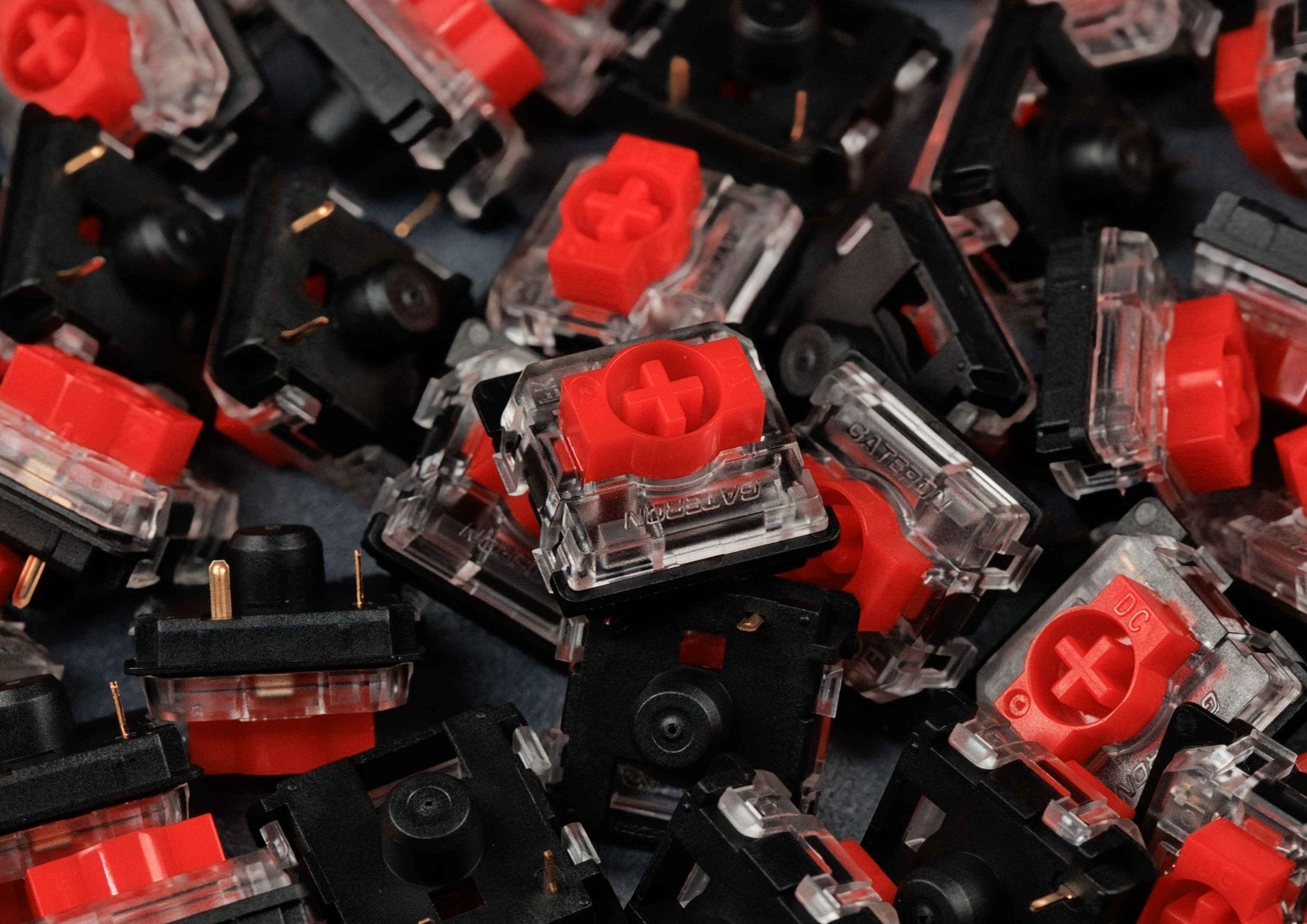 Gateron KS-33 Red Linear Low Profile Switches (10 Stück) - MonacoKeys