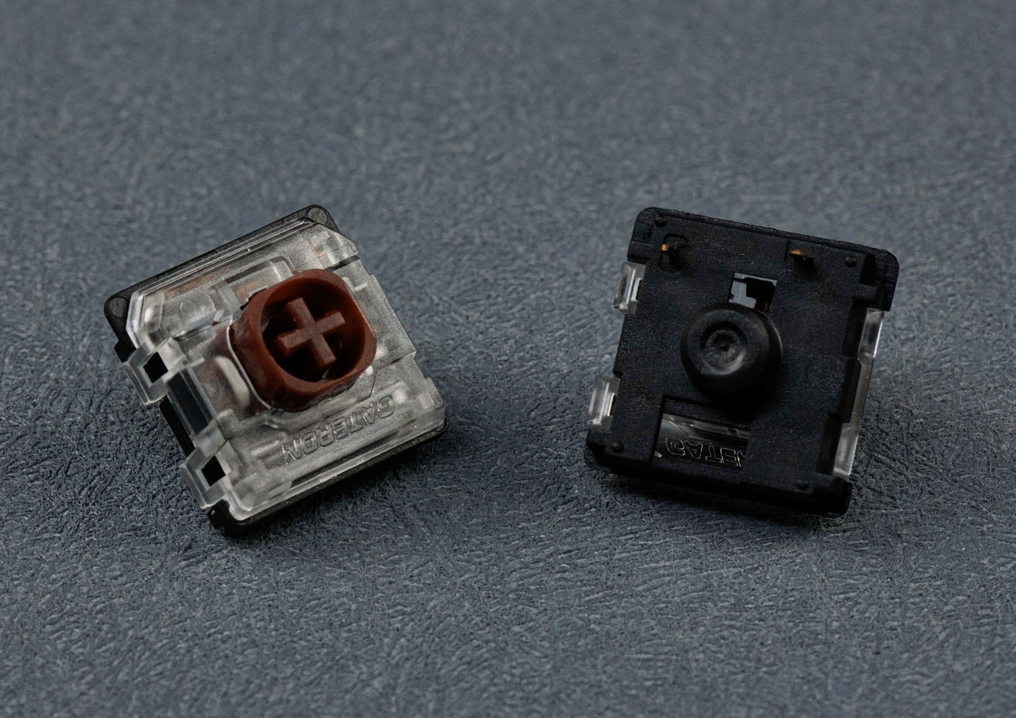 Gateron KS-33 Silent Brown Silent Tactile Low Profile Switches (10 Stück) - MonacoKeys