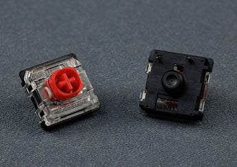Gateron KS - 33 Silent Red Silent Linear Low Profile Switches (10 Stück) - MonacoKeys