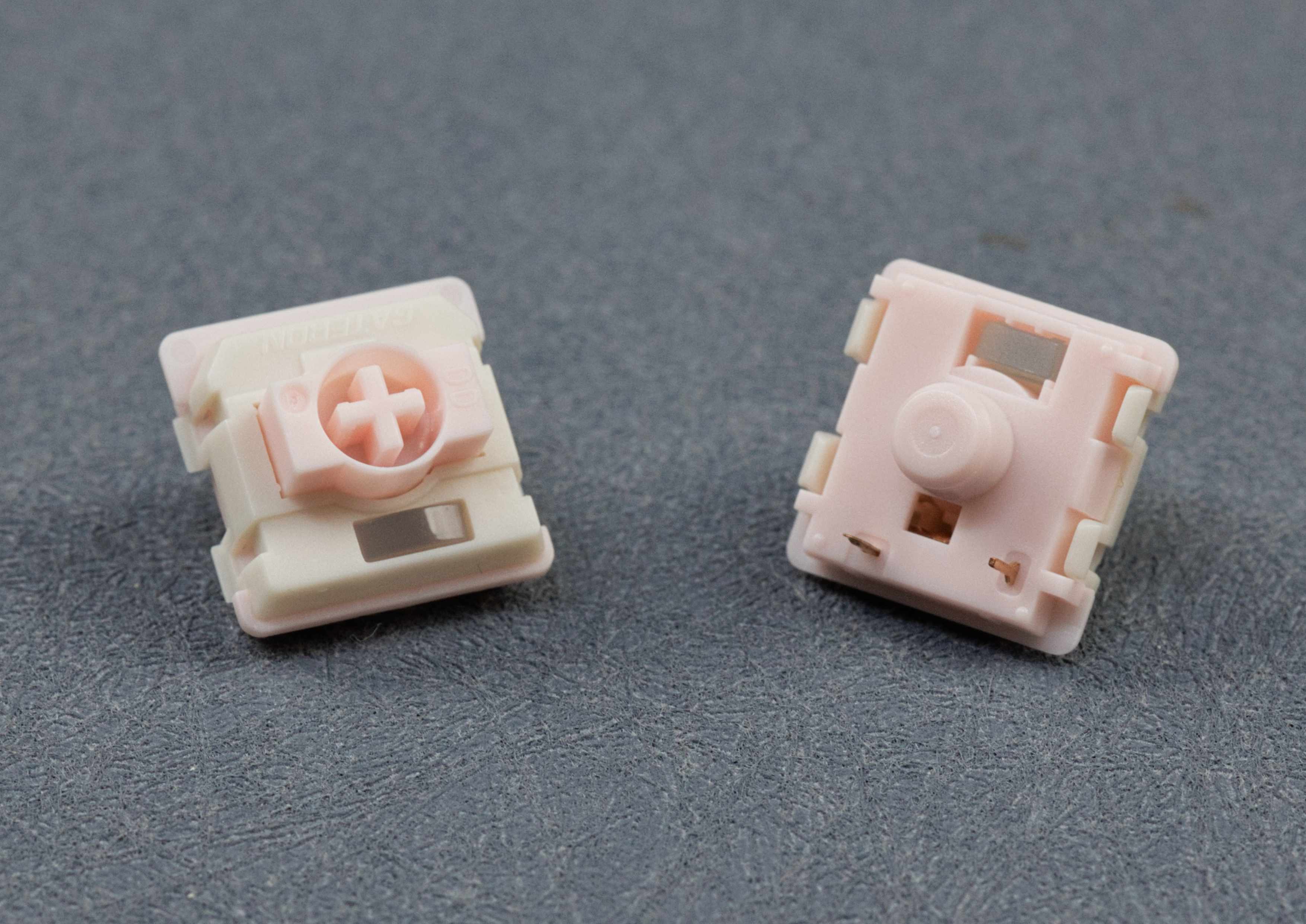 Gateron KS-33 Strawberry Chocolate Linear Low Profile Switches (10 Stück) - MonacoKeys