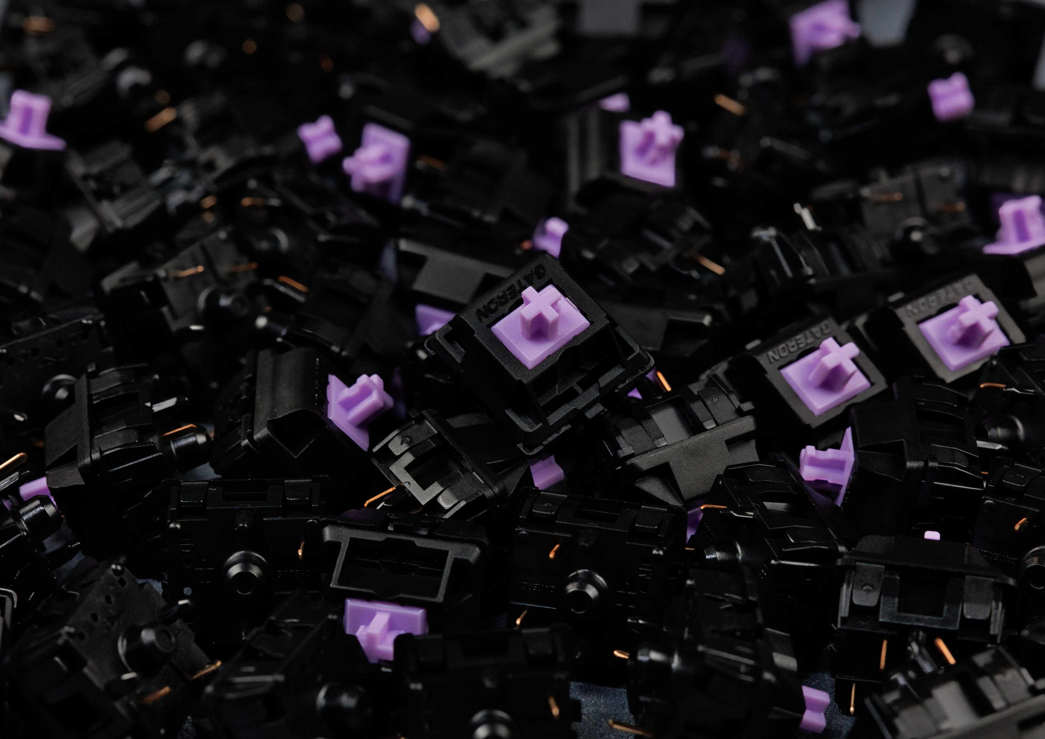 Gateron Oil King Purple Silent Tactile Switches (10 Stück) - MonacoKeys