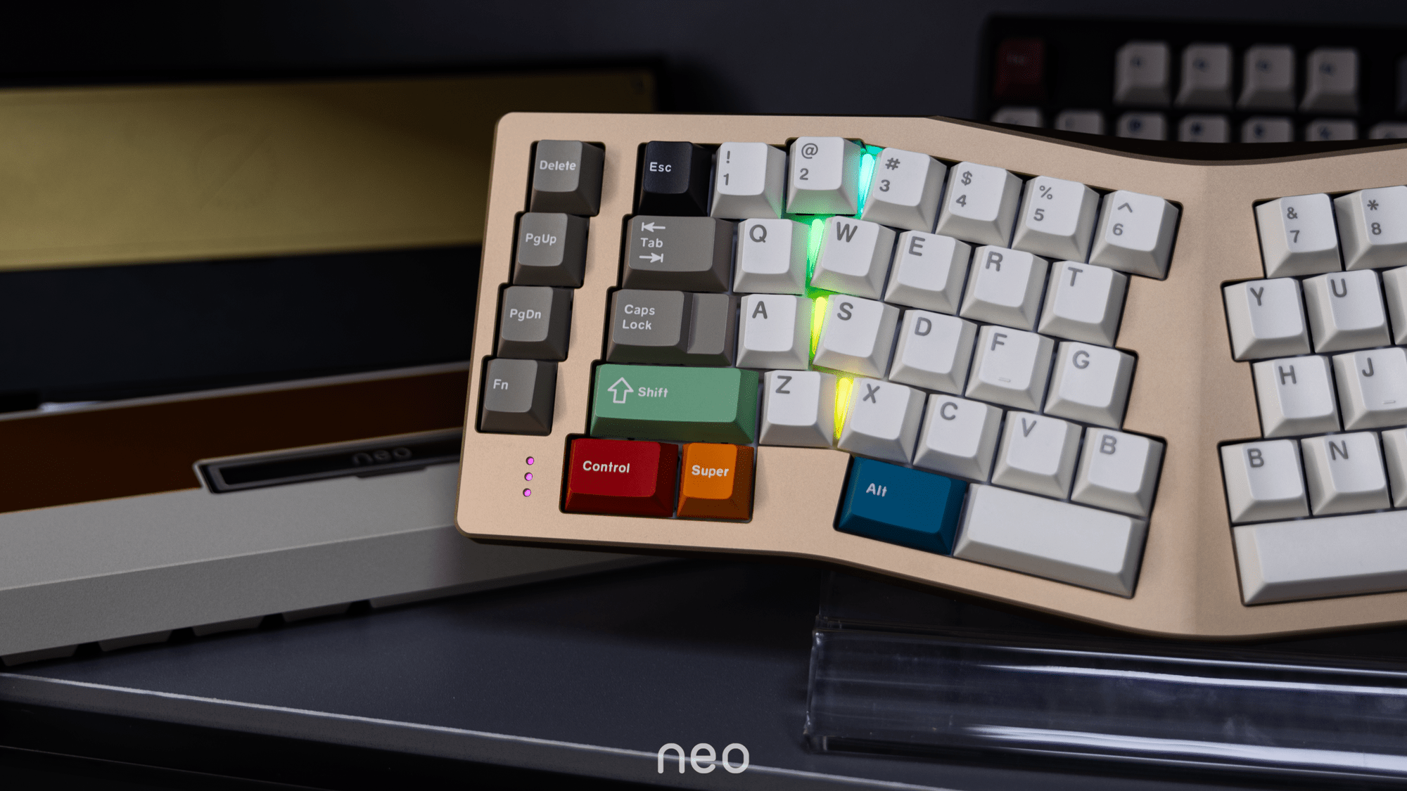 Neo Ergo - Ergonomic Alice Layout Keyboard Kit - MonacoKeys