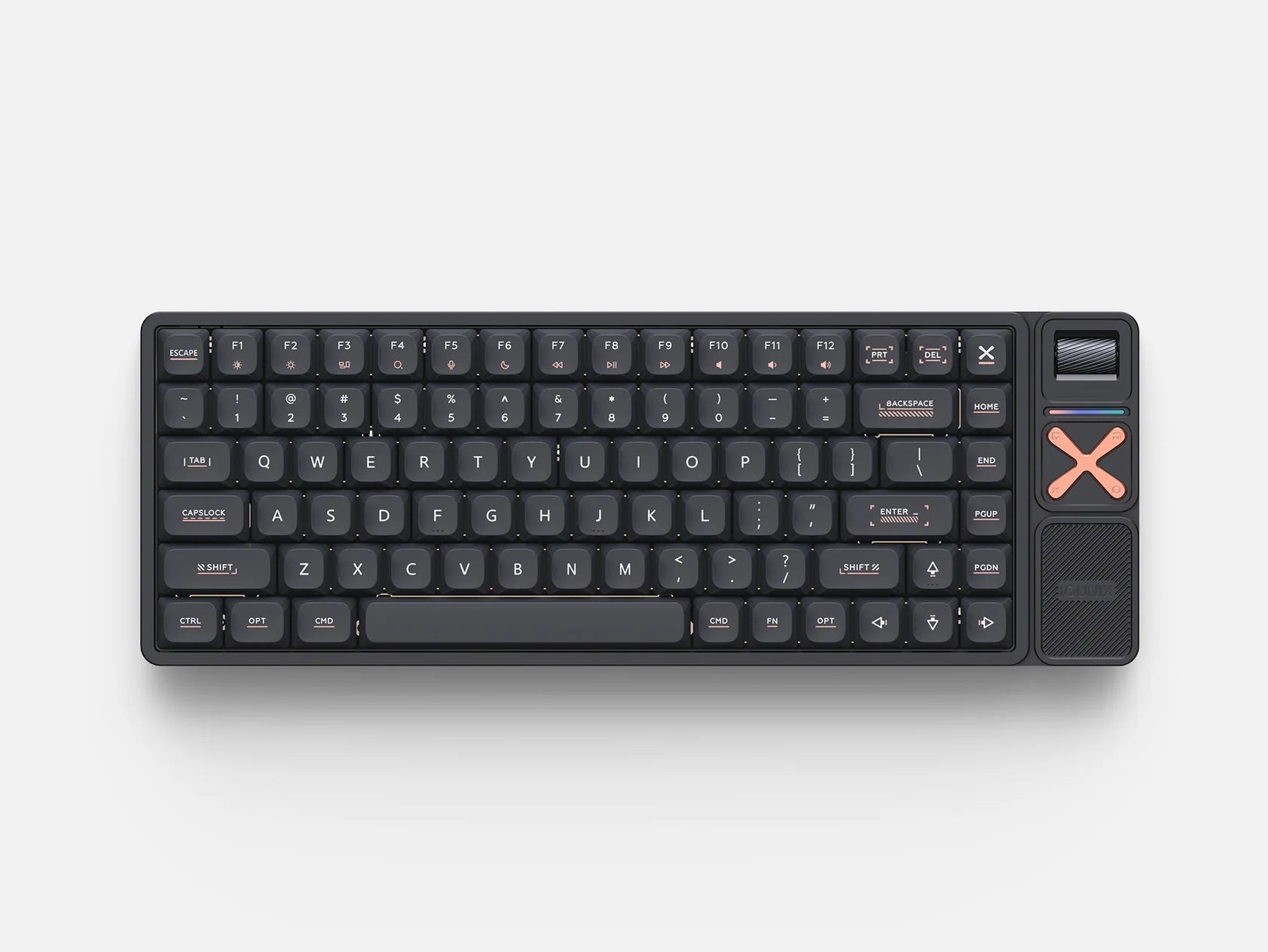 IQUNIX Magi75 - 75% Aluminium Low Profile Wireless Mechanical Keyboard - MonacoKeys