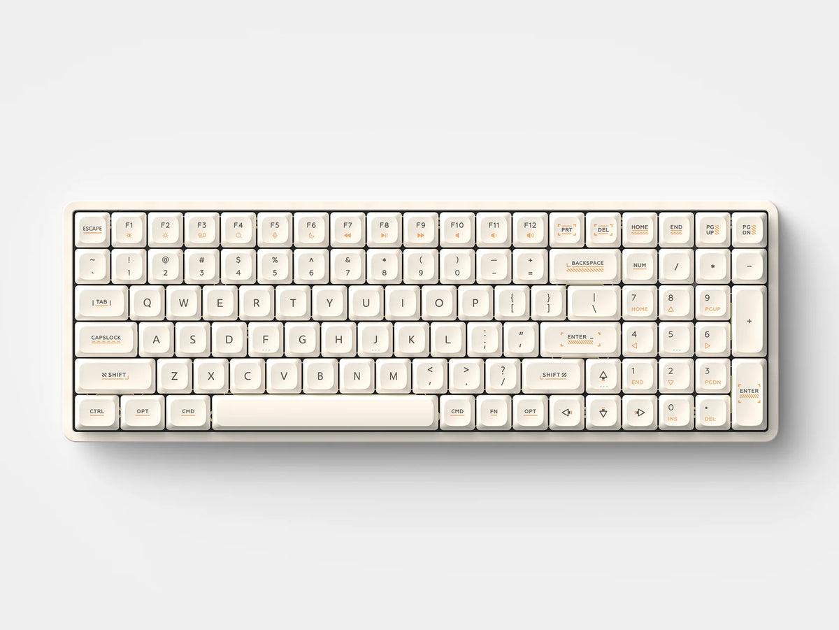 IQUNIX Magi96 - 96% Aluminium Low Profile Wireless Mechanical Keyboard - MonacoKeys