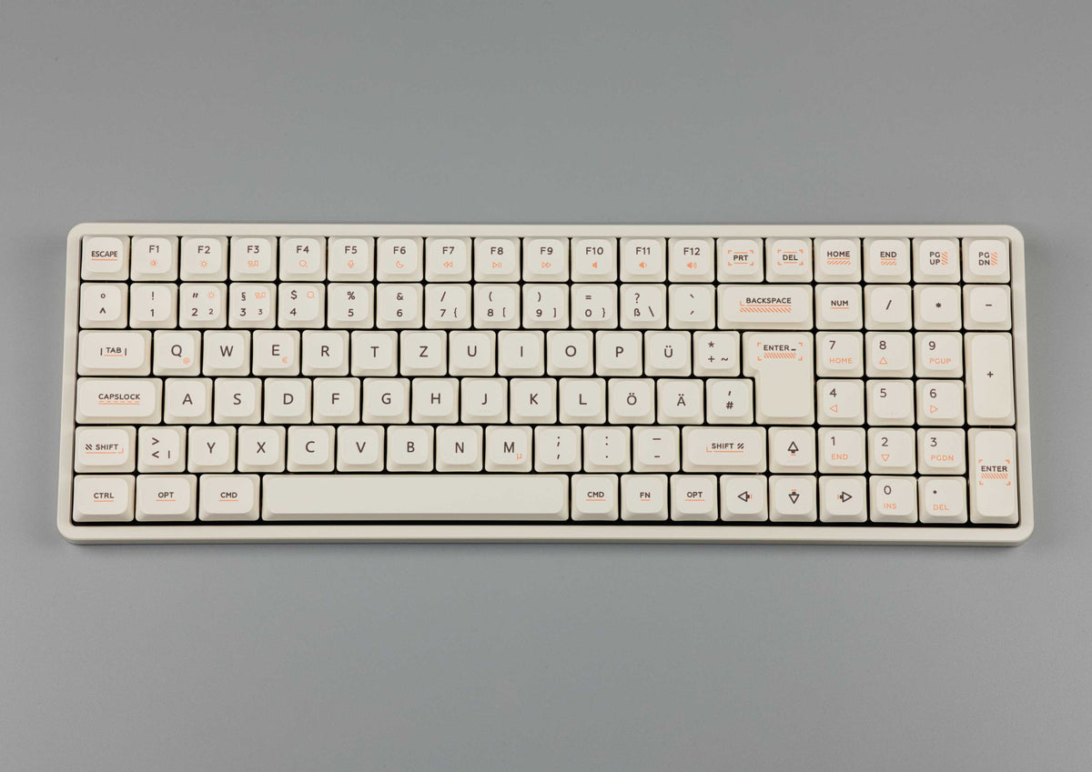 IQUNIX Magi96 - 96% Aluminium Low Profile Wireless Mechanical Keyboard - MonacoKeys