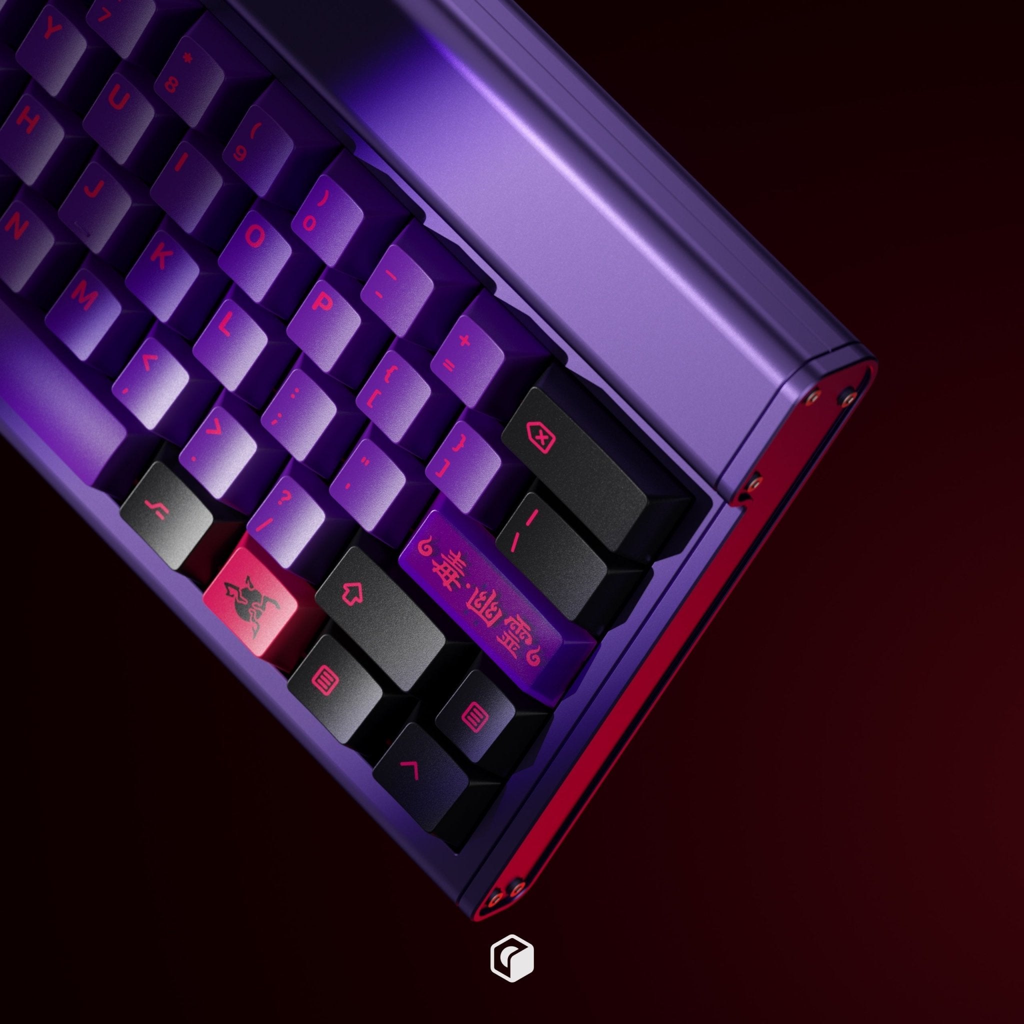 KAP Ghost - Cherry Profile PBT Double - Shot Keycap Set - MonacoKeys