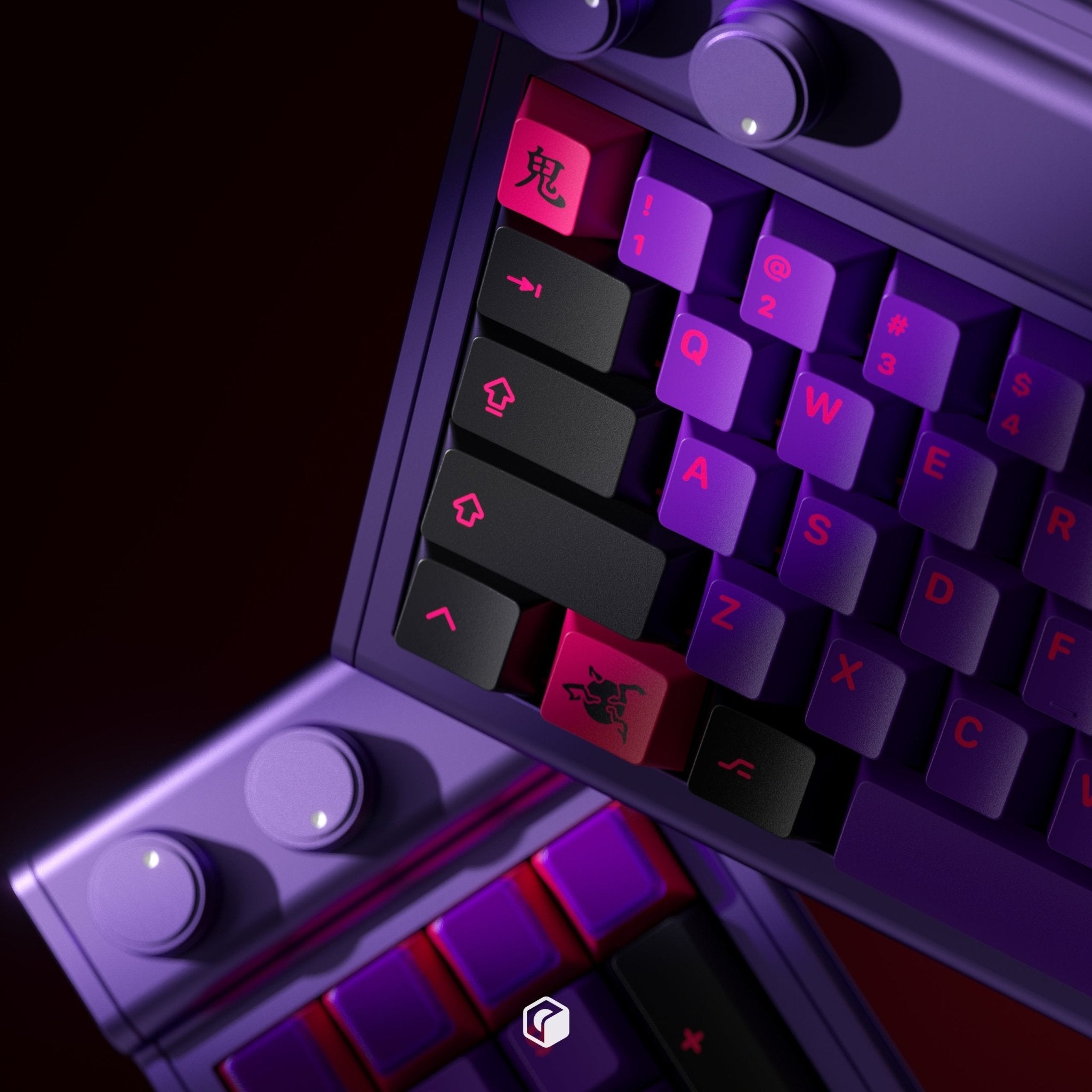 KAP Ghost - Cherry Profile PBT Double-Shot Keycap Set - MonacoKeys