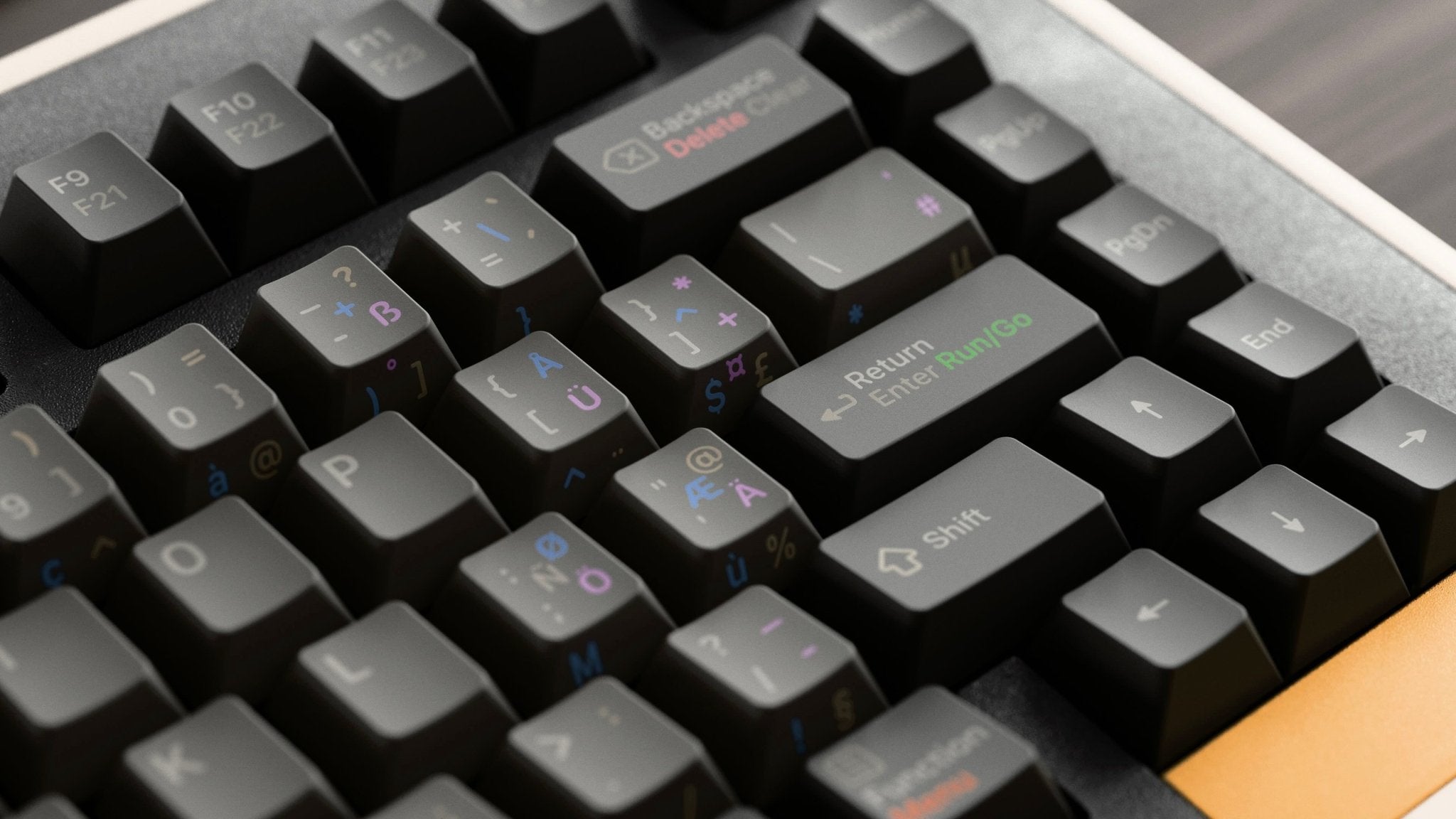 KAP MV Classic Double-Shot PBT Keycap Set - MonacoKeys
