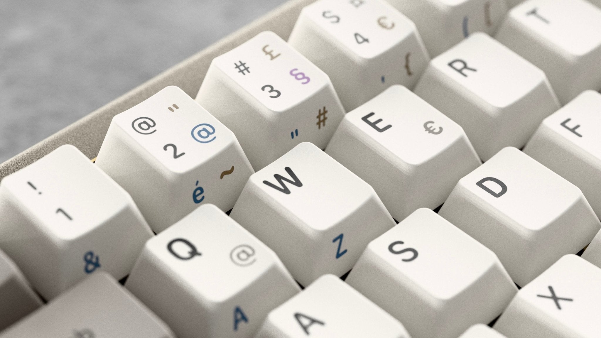 KAP MV Classic Double-Shot PBT Keycap Set - MonacoKeys