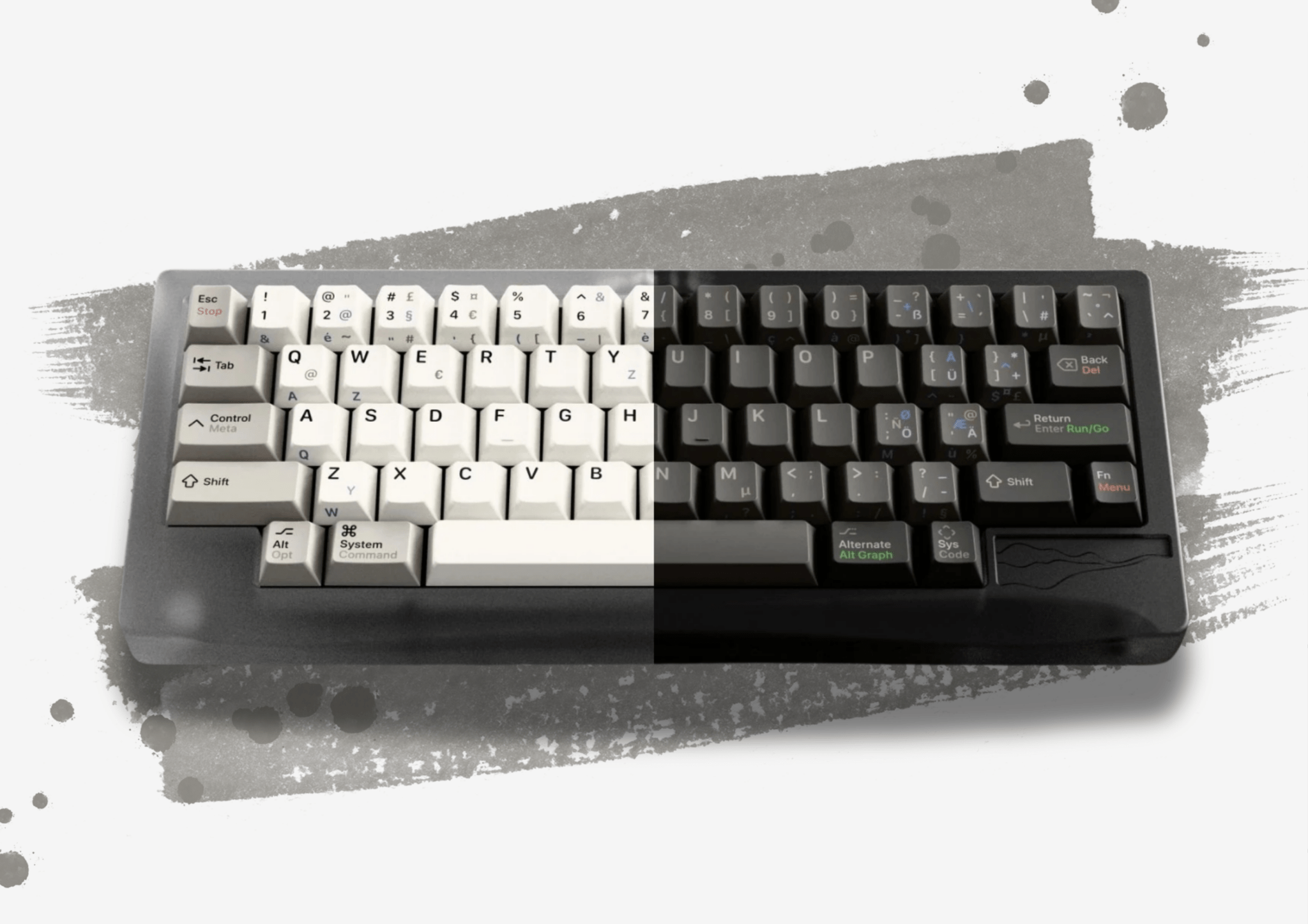 KAP MV Classic Double-Shot PBT Keycap Set - MonacoKeys