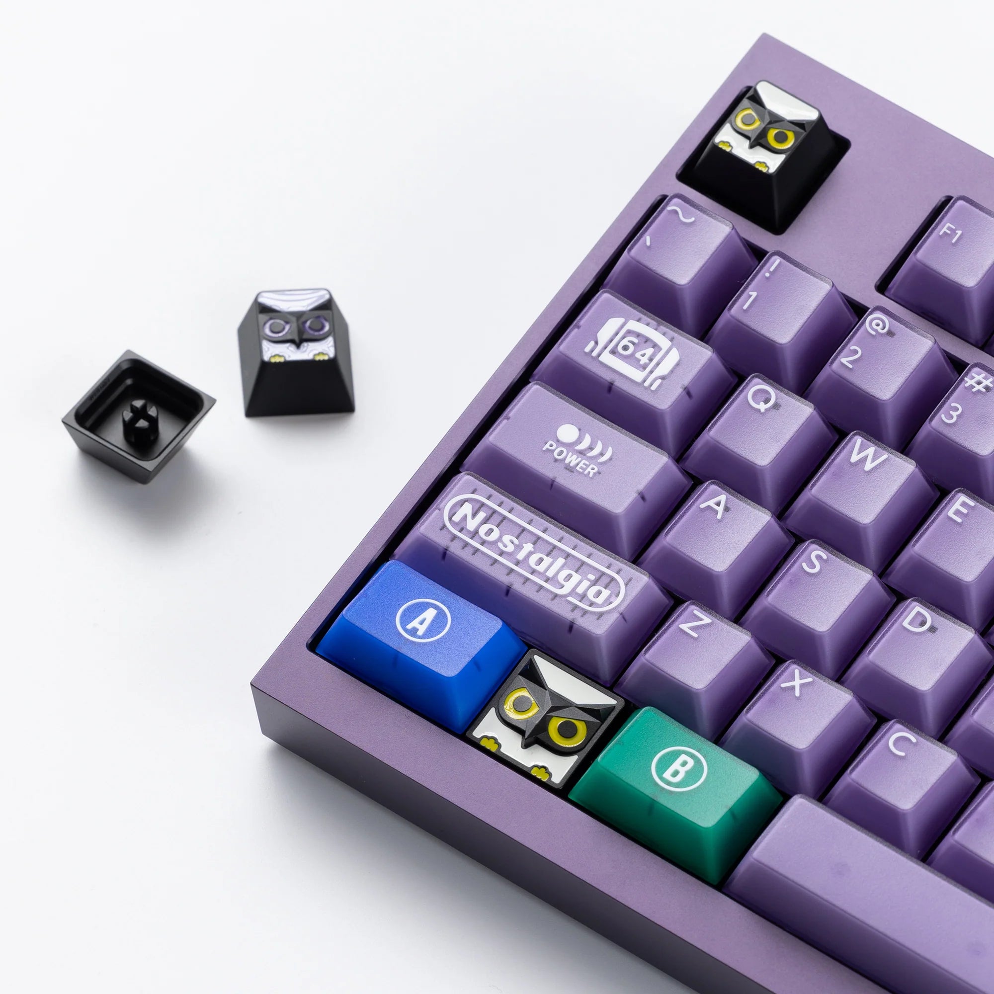 KBDFans Owl Aluminium Blockers