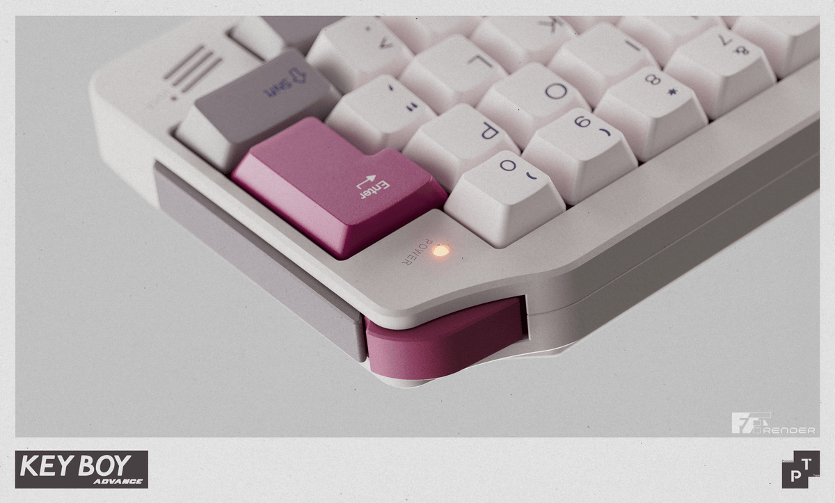 Keyboy Advance - 50% Custom Mechanical Keyboard Kit - MonacoKeys