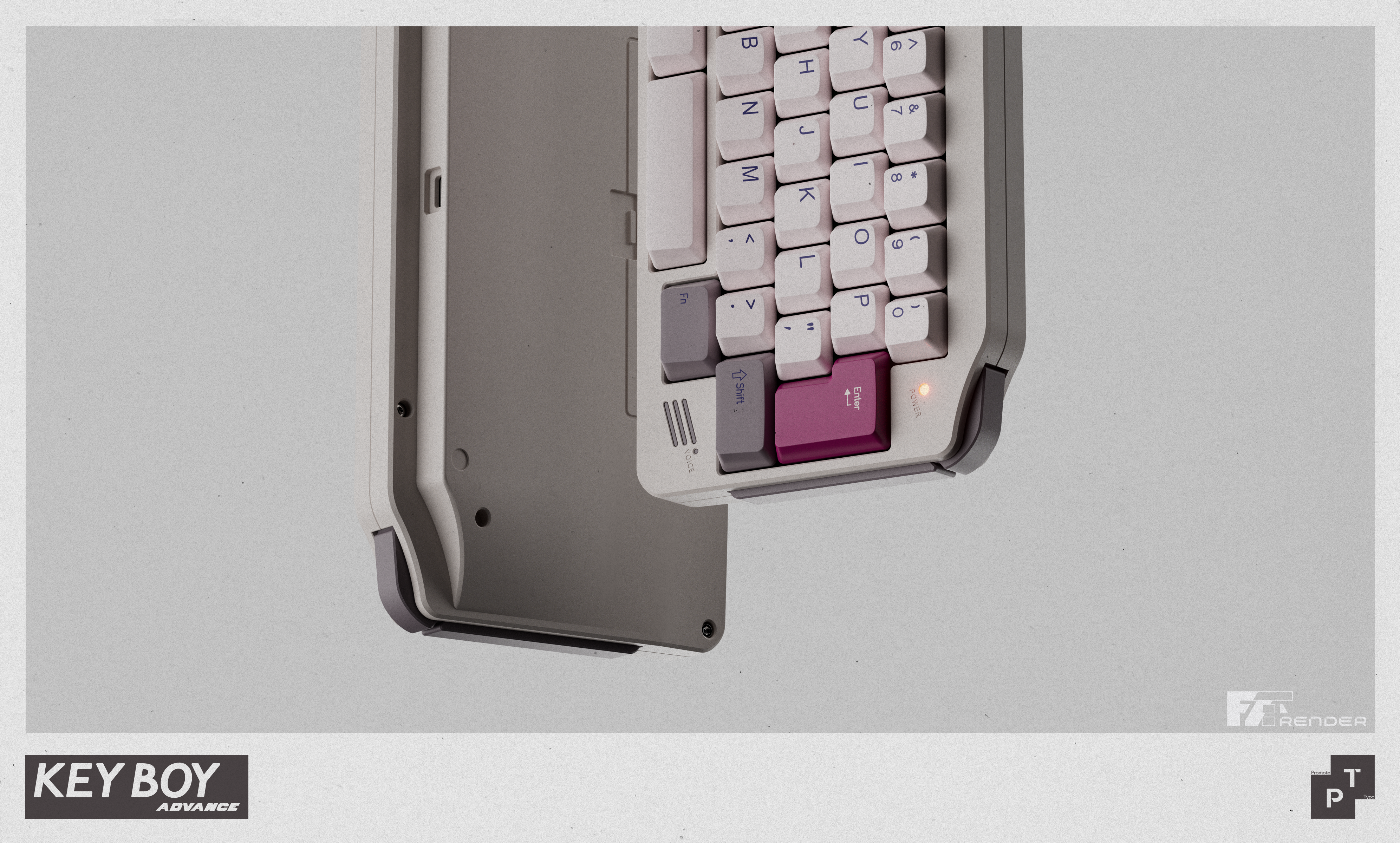 Keyboy Advanced - 50% Custom Mechanical Keyboard Kit - MonacoKeys