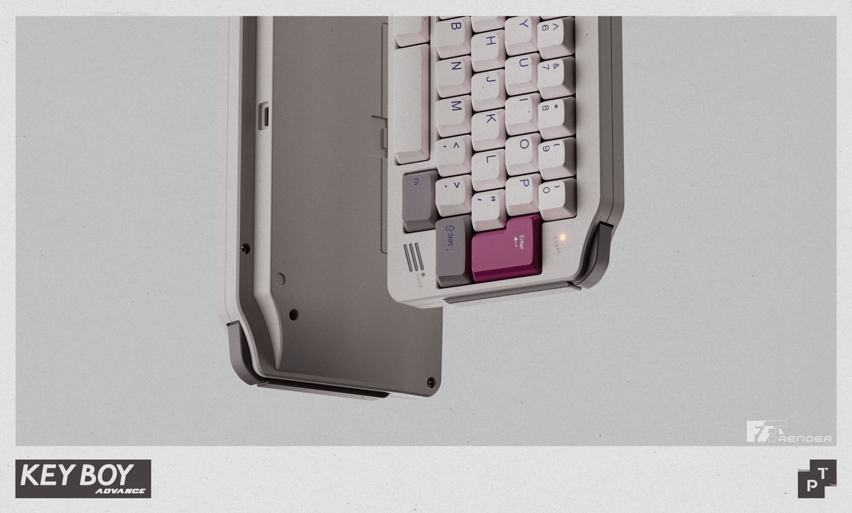 Keyboy Advance - 50% Custom Mechanical Keyboard Kit - MonacoKeys