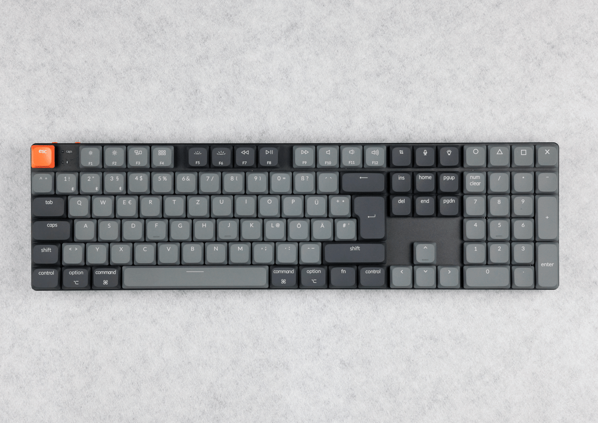 Keychron K5 (Version 2) - Low Profile QMK Wireless Mechanical Keyboard - MonacoKeys