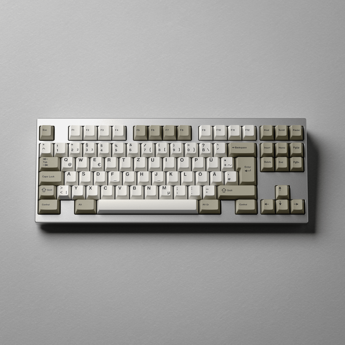 KKB Classic Beige - Retro ABS Double-Shot Keycap Set - MonacoKeys