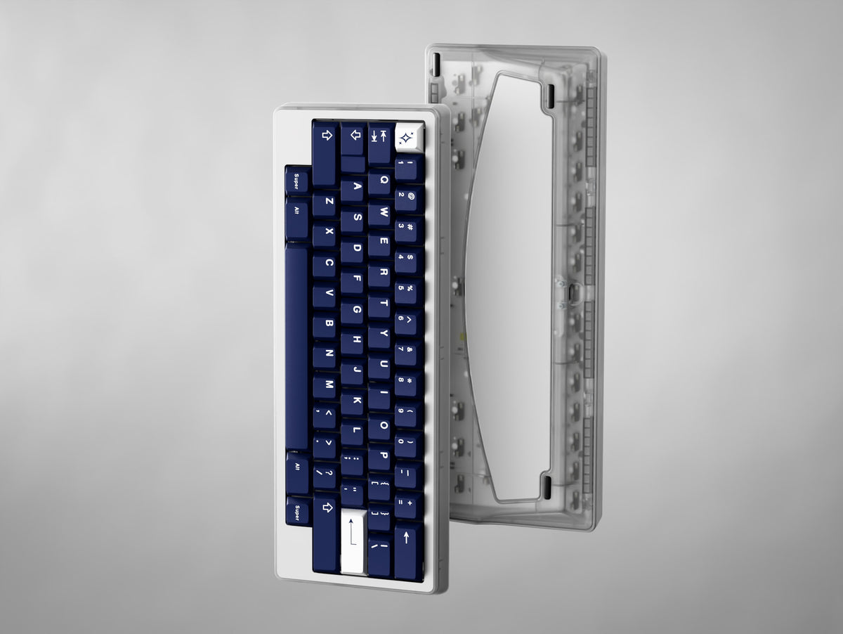 KKB Cobalt — Cherry Profile ABS Double-Shot Keycap Set - MonacoKeys
