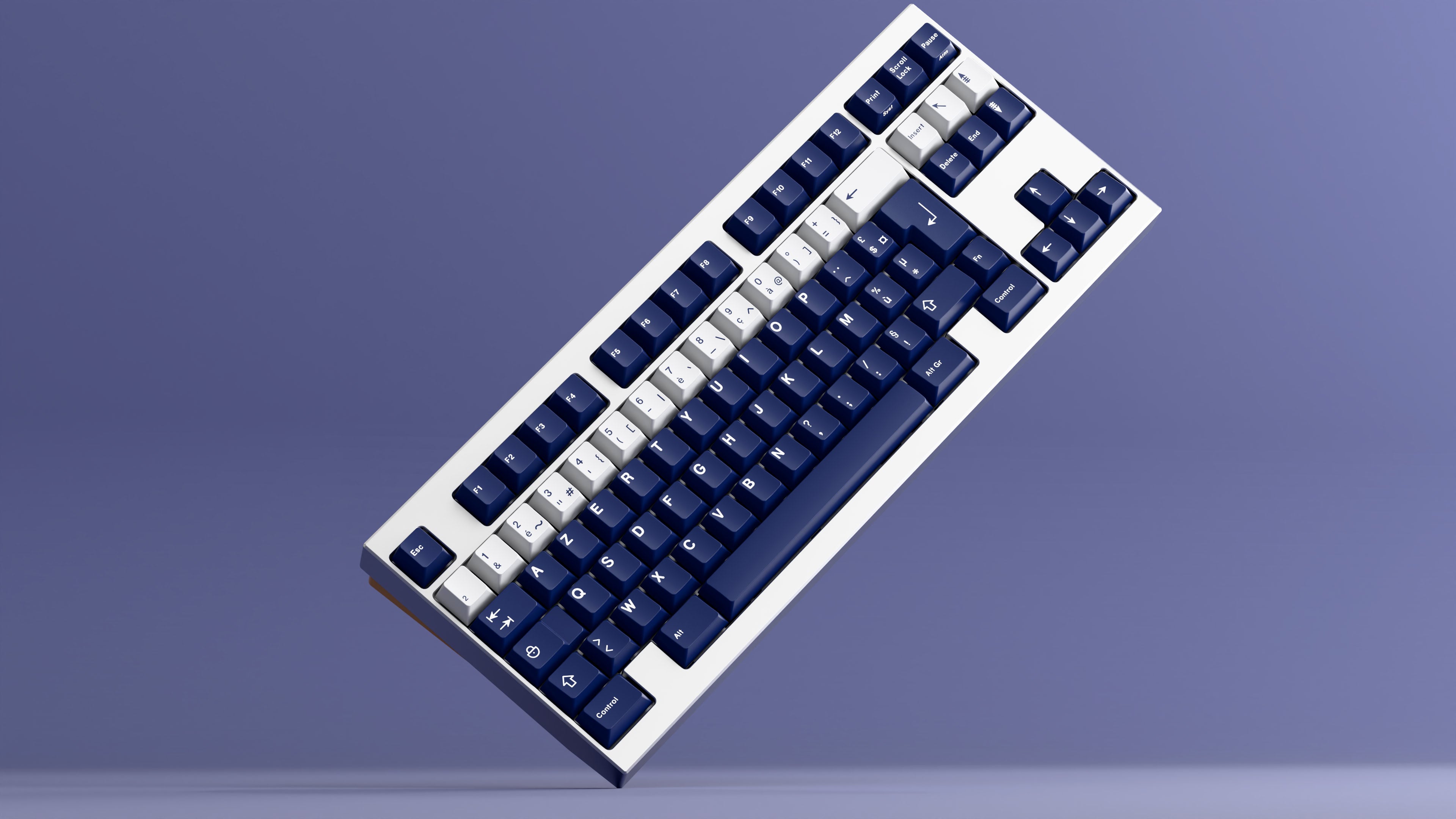 KKB Cobalt — Cherry Profile ABS Double-Shot Keycap Set