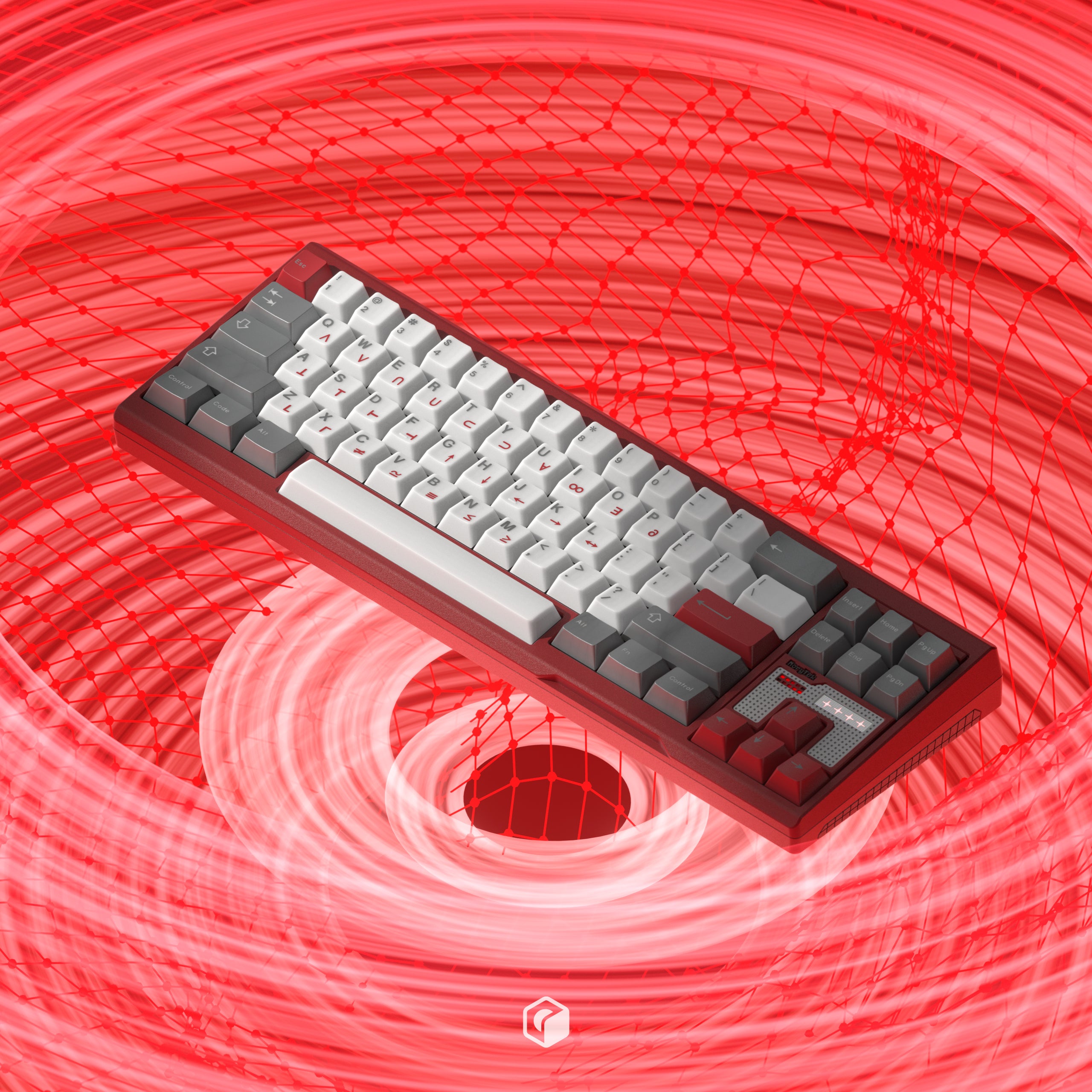 KKB Cross Impact - Cherry Profile ABS Triple-Shot Keycap Set