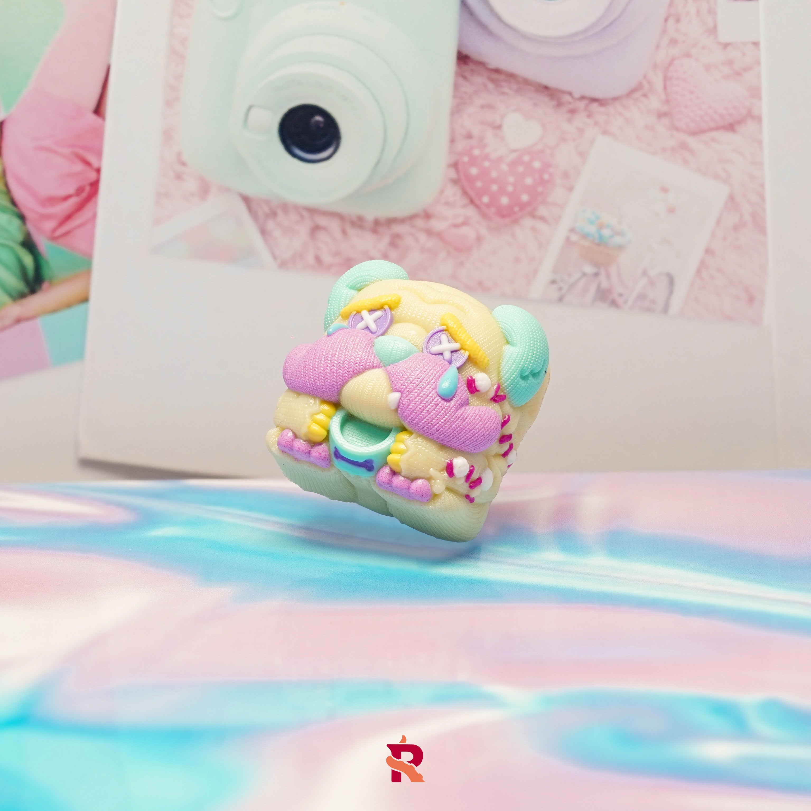 Abandoned Pets Analog Dreams Resin Artisan Keycap - MonacoKeys