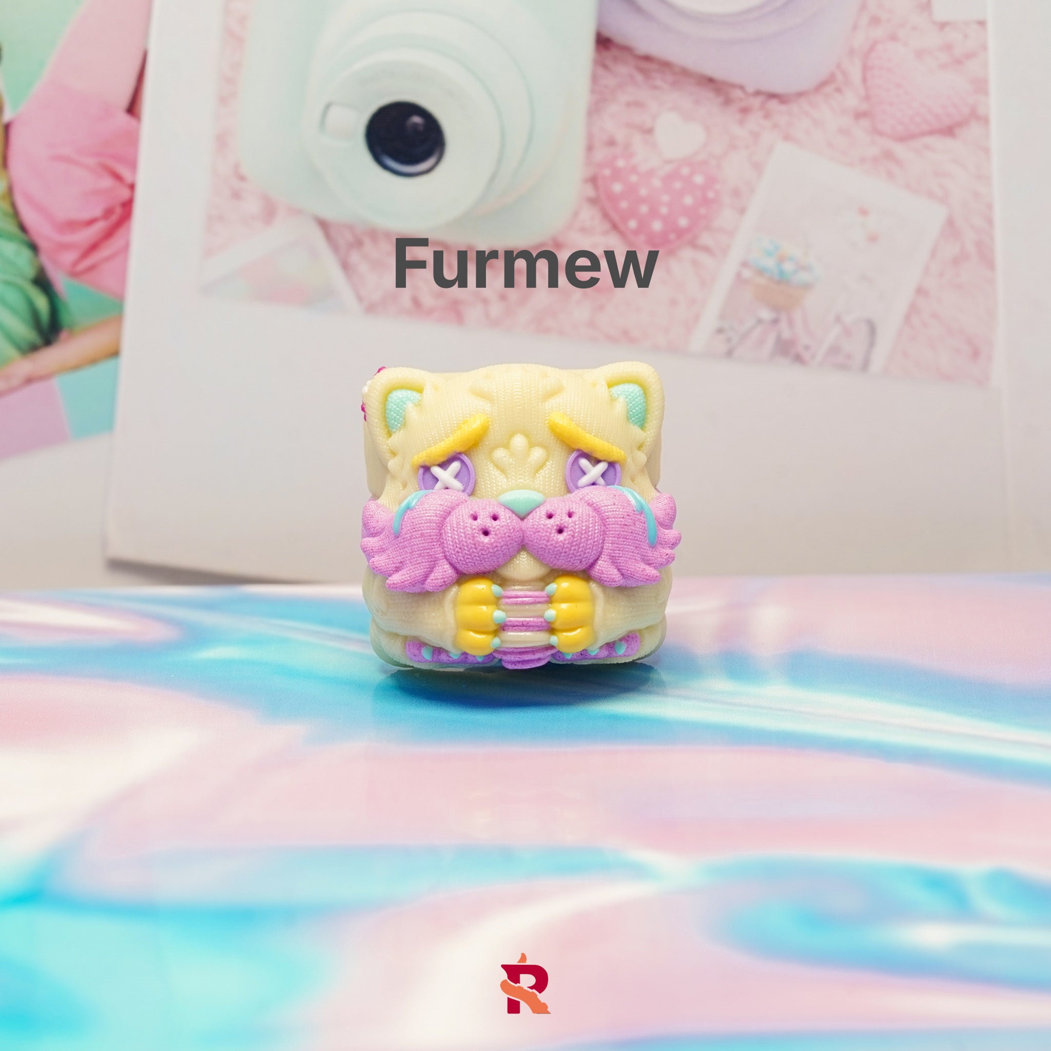 Abandoned Pets Analog Dreams Resin Artisan Keycap - MonacoKeys