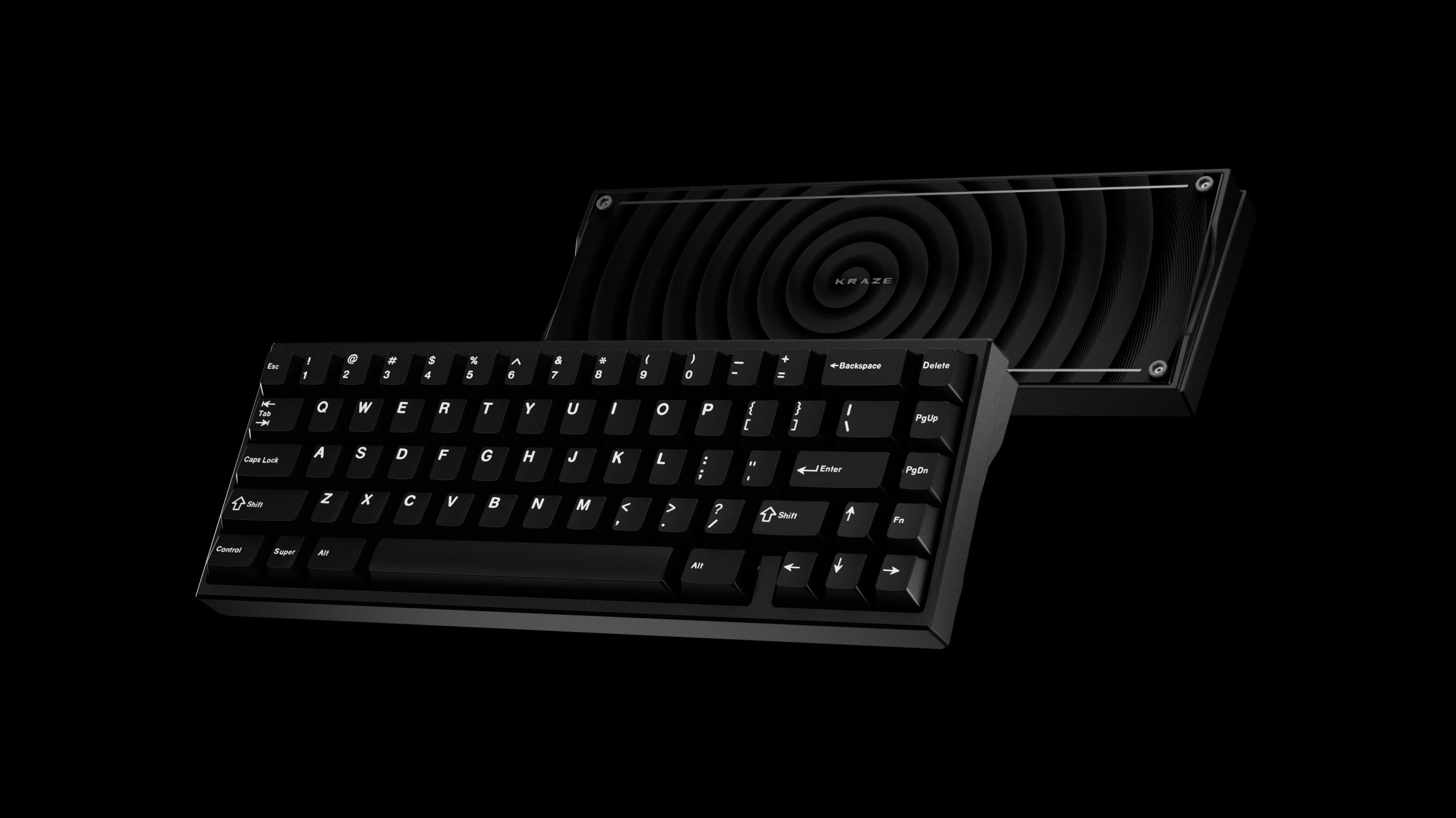 Kraze - 65% ISO+ANSI Mechanical Aluminium Keyboard Kit - MonacoKeys