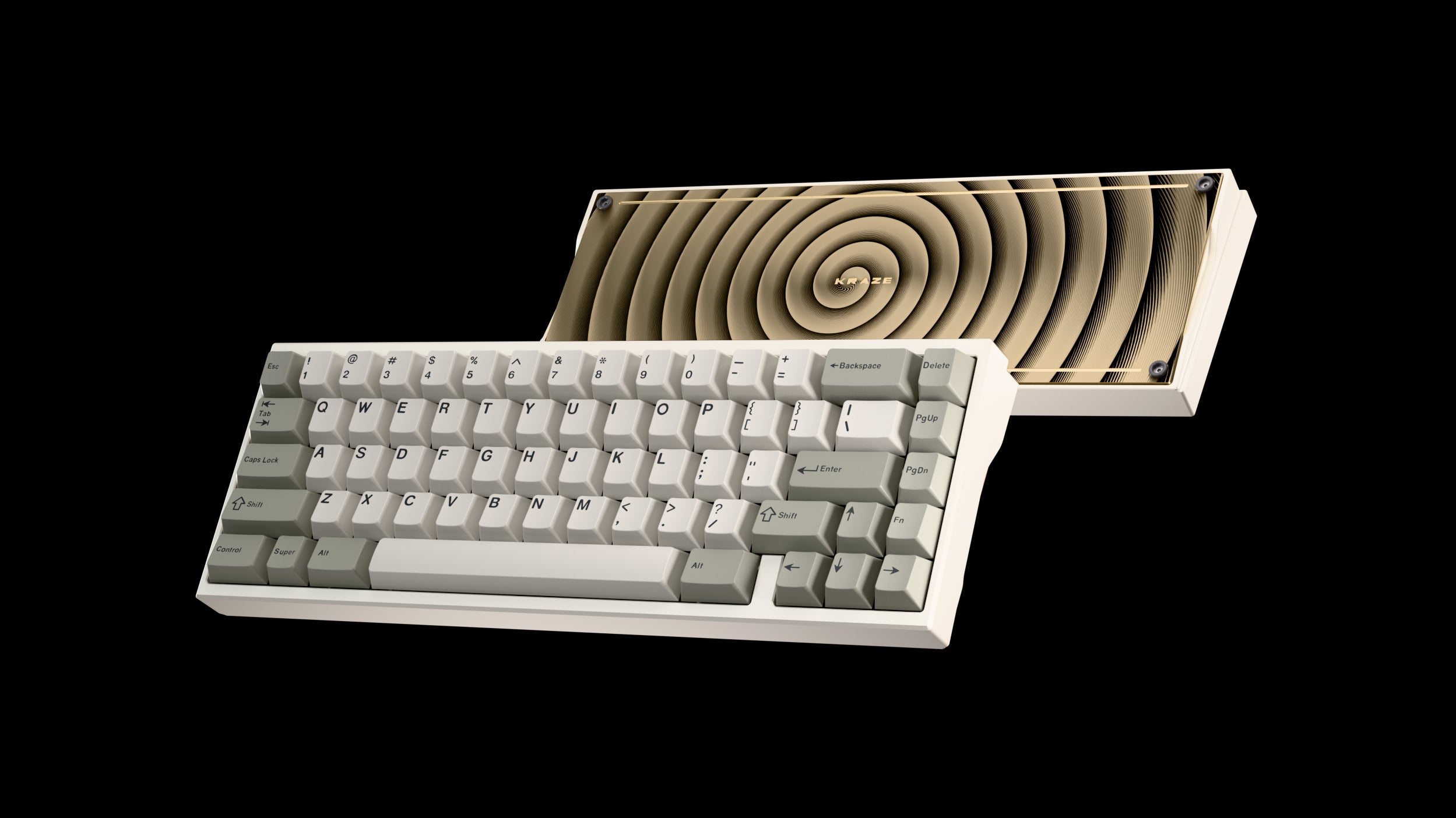 Kraze - 65% ISO+ANSI Mechanical Aluminium Keyboard Kit - MonacoKeys