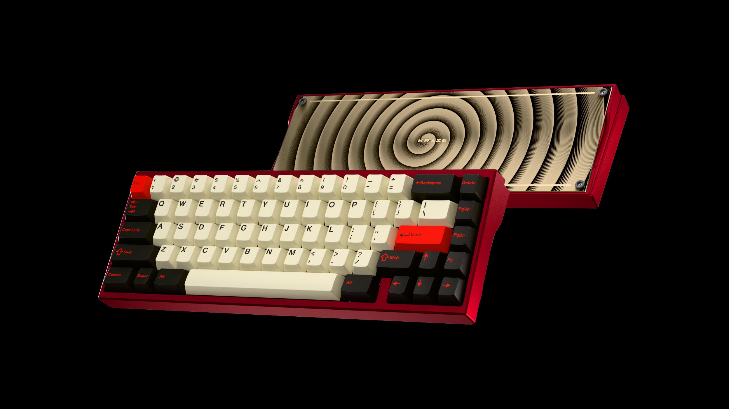 Kraze - 65% ISO+ANSI Mechanical Aluminium Keyboard Kit - MonacoKeys