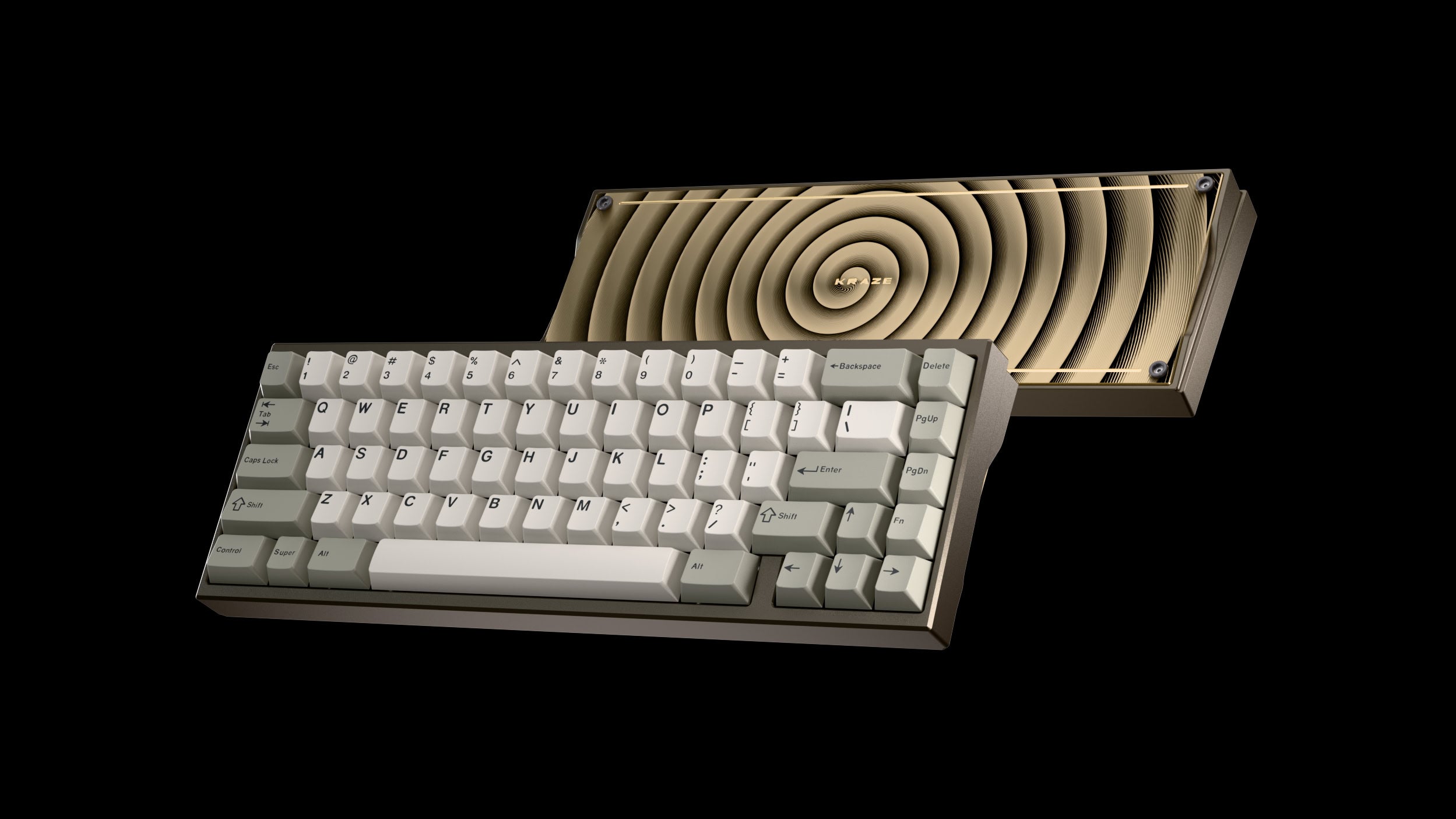 Kraze - 65% ISO+ANSI Mechanical Aluminium Keyboard Kit - MonacoKeys