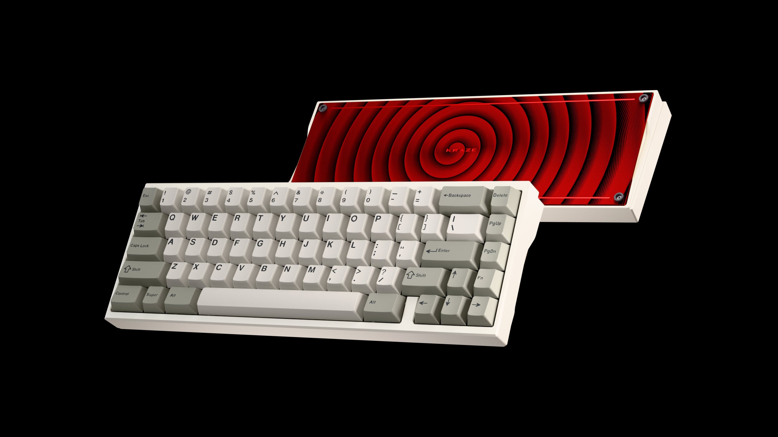 Kraze - 65% ISO+ANSI Mechanical Aluminium Keyboard Kit - MonacoKeys