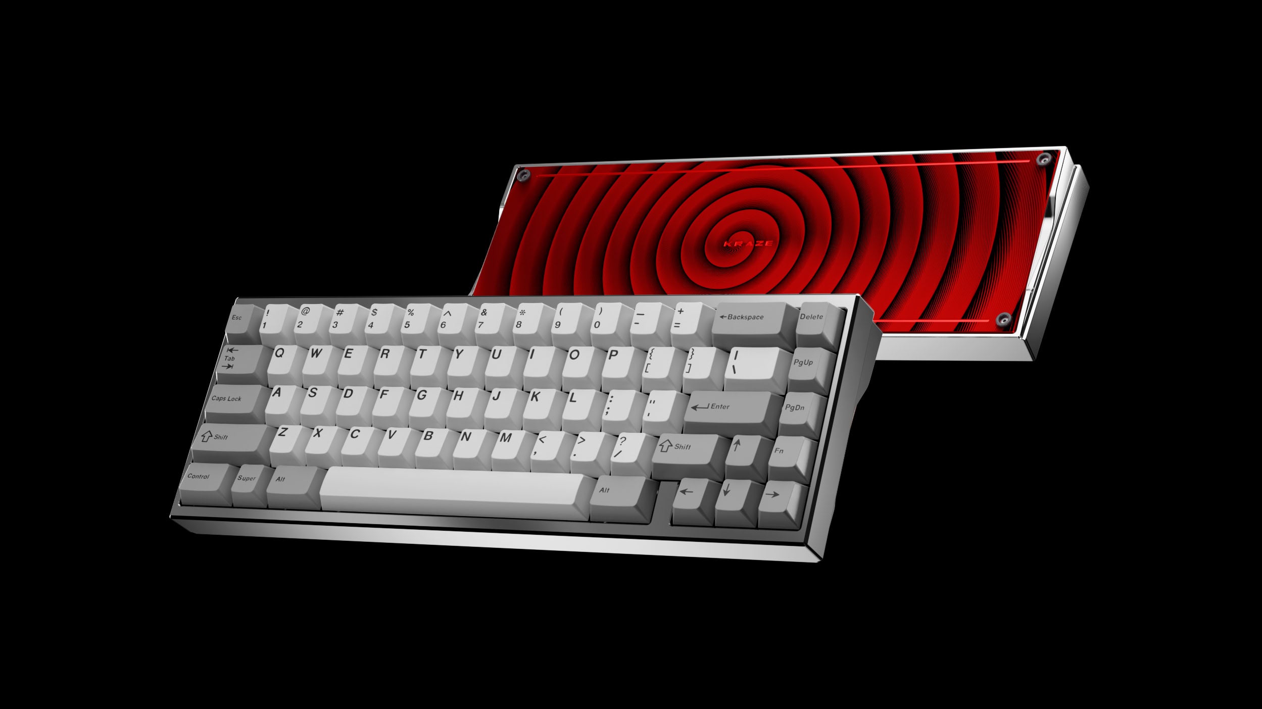 Kraze - 65% ISO+ANSI Mechanical Aluminium Keyboard Kit - MonacoKeys