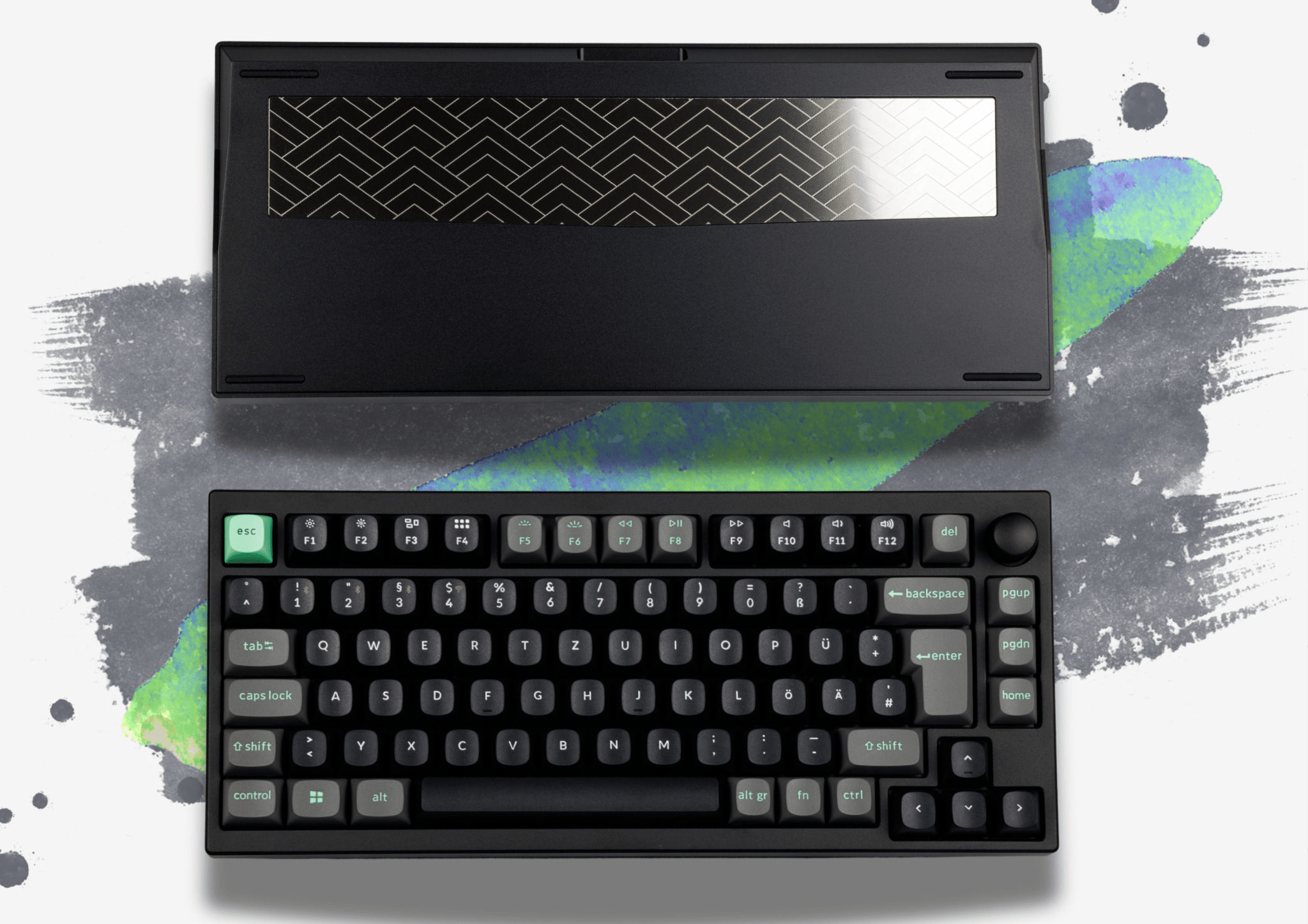 Lemokey P1 HE - 75% ISO - DE QMK/VIA Wireless Aluminium Custom Hall - Effect Keyboard - MonacoKeys