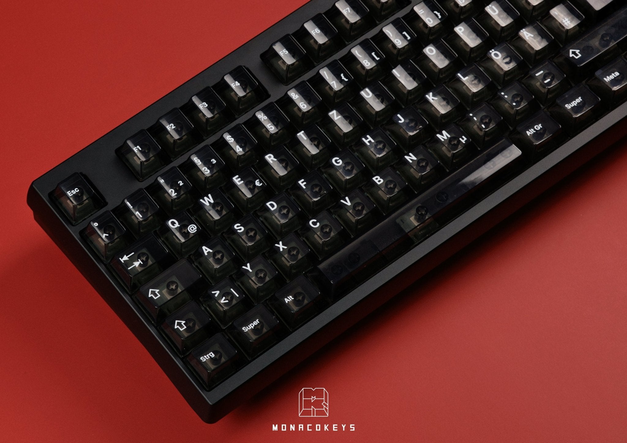 MK Clear Transparent ABS Cherry Profile Keycap Set - MonacoKeys